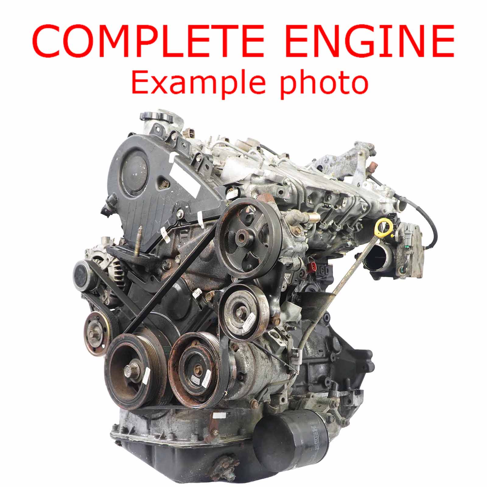 Toyota RAV4 RAV-4 D-4D 2.0 D 4WD Bare Engine 1CD-FTV 1CDFTV 116HP WARRANTY