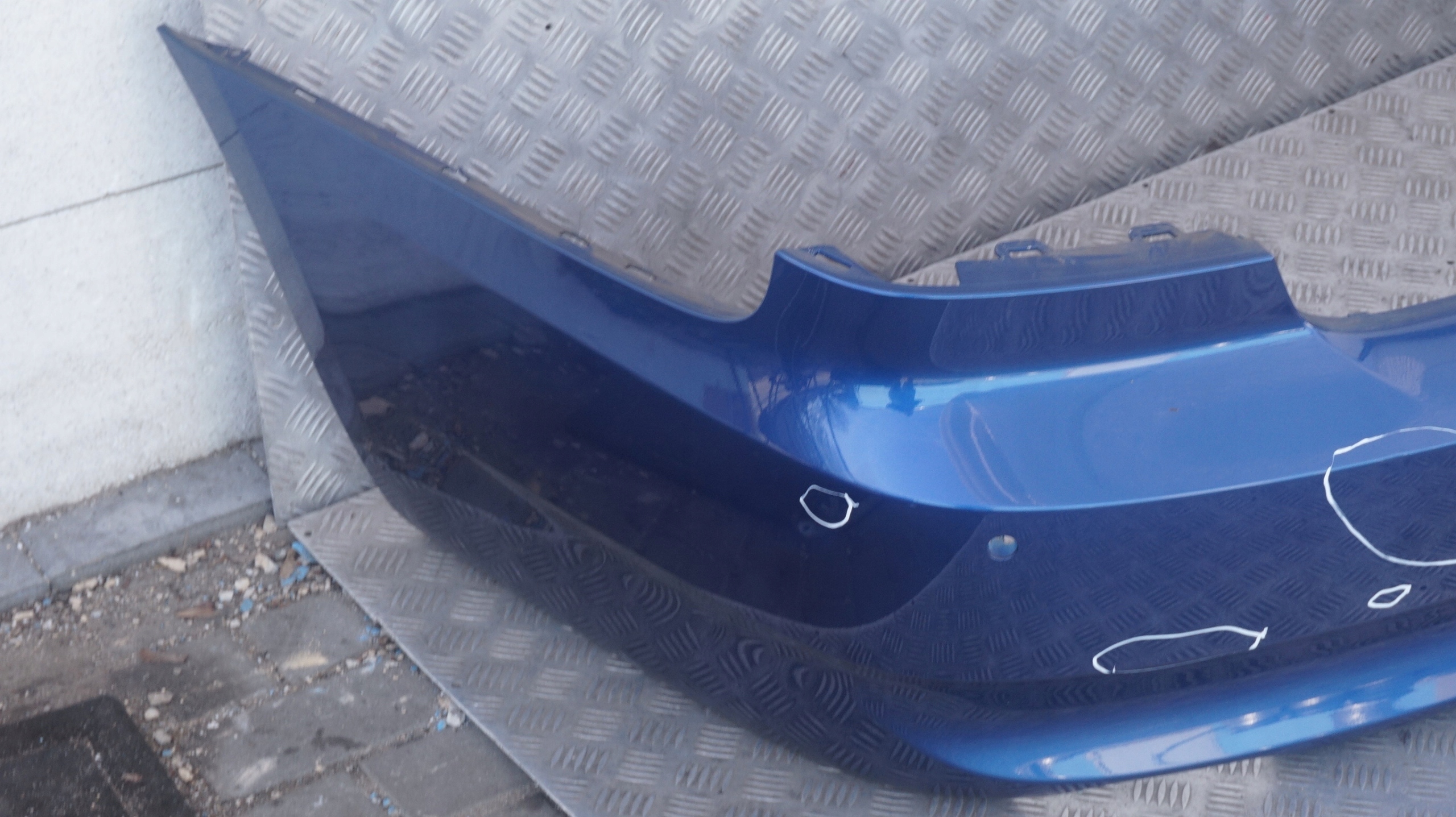 BMW 3 Series E92 E93 Rear Bumper Panel PDC Montegoblau Blue - A51