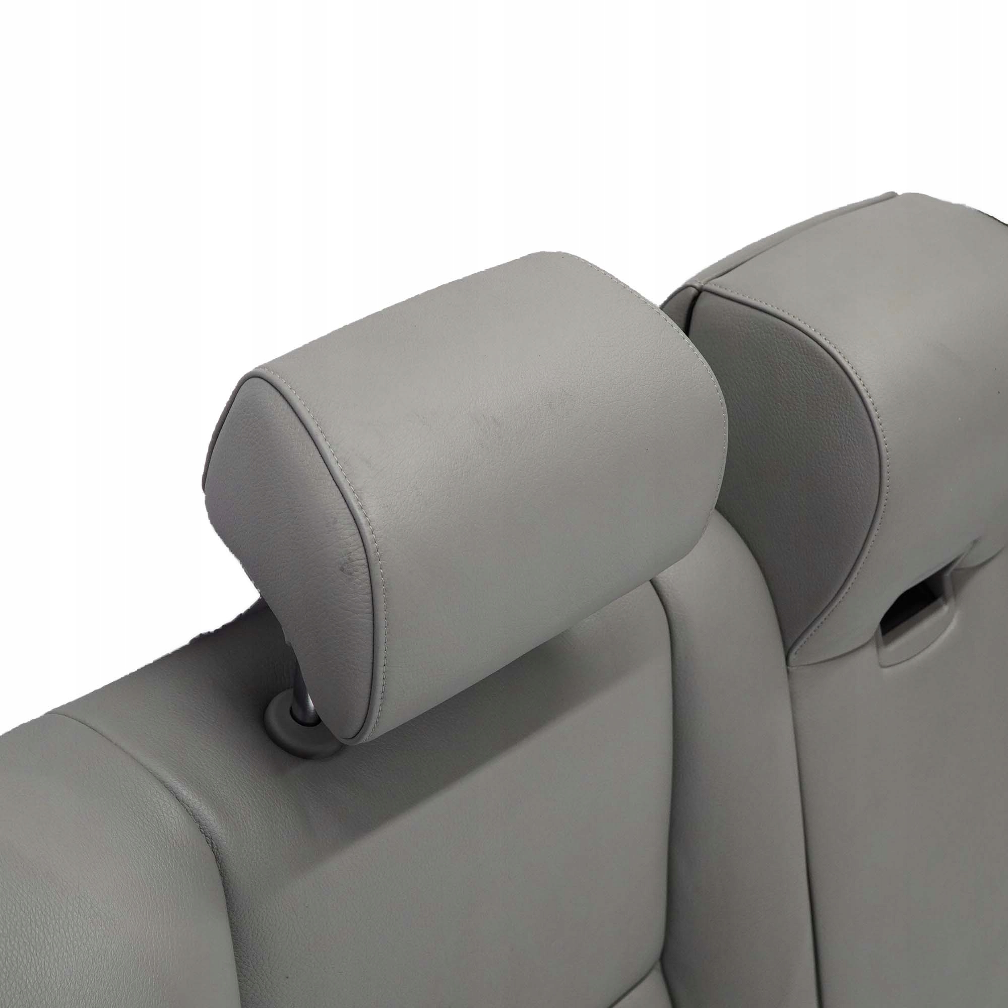 BMW 5 Series E60 1 Interior Rear Seat Backrest Couch Cover Grey Leather