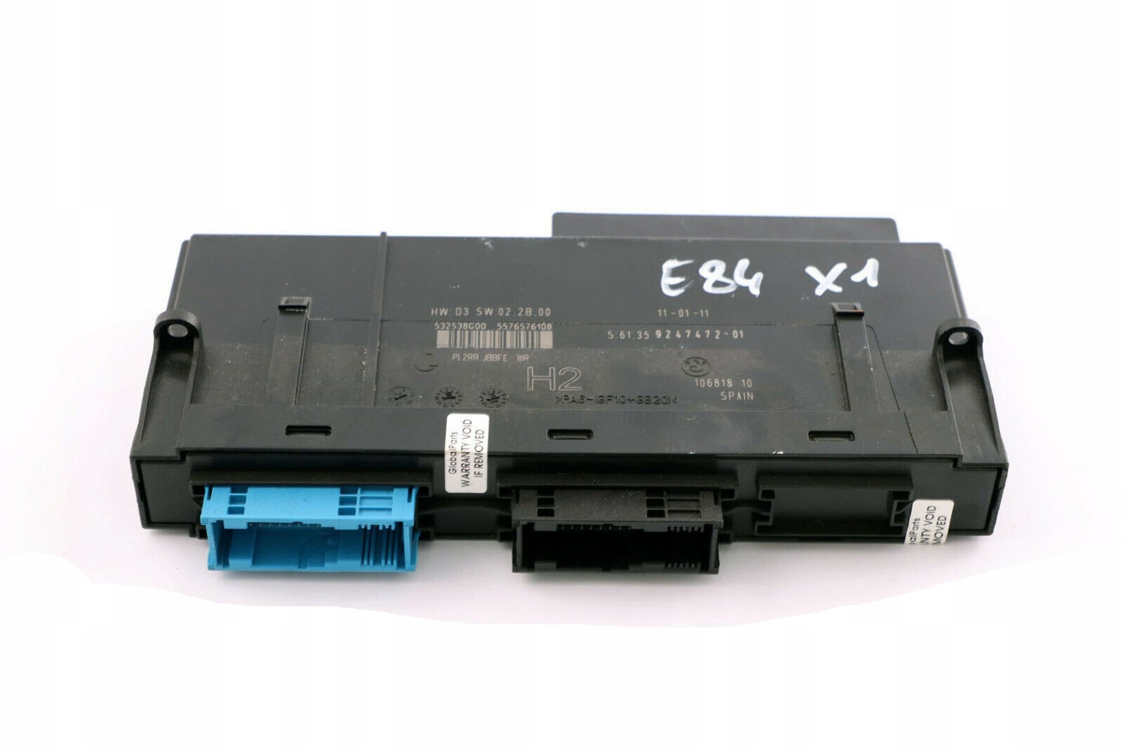 BMW 1 Series E87 LCI ECU Body Control Module Junction Box H2 PL2RR 9247472