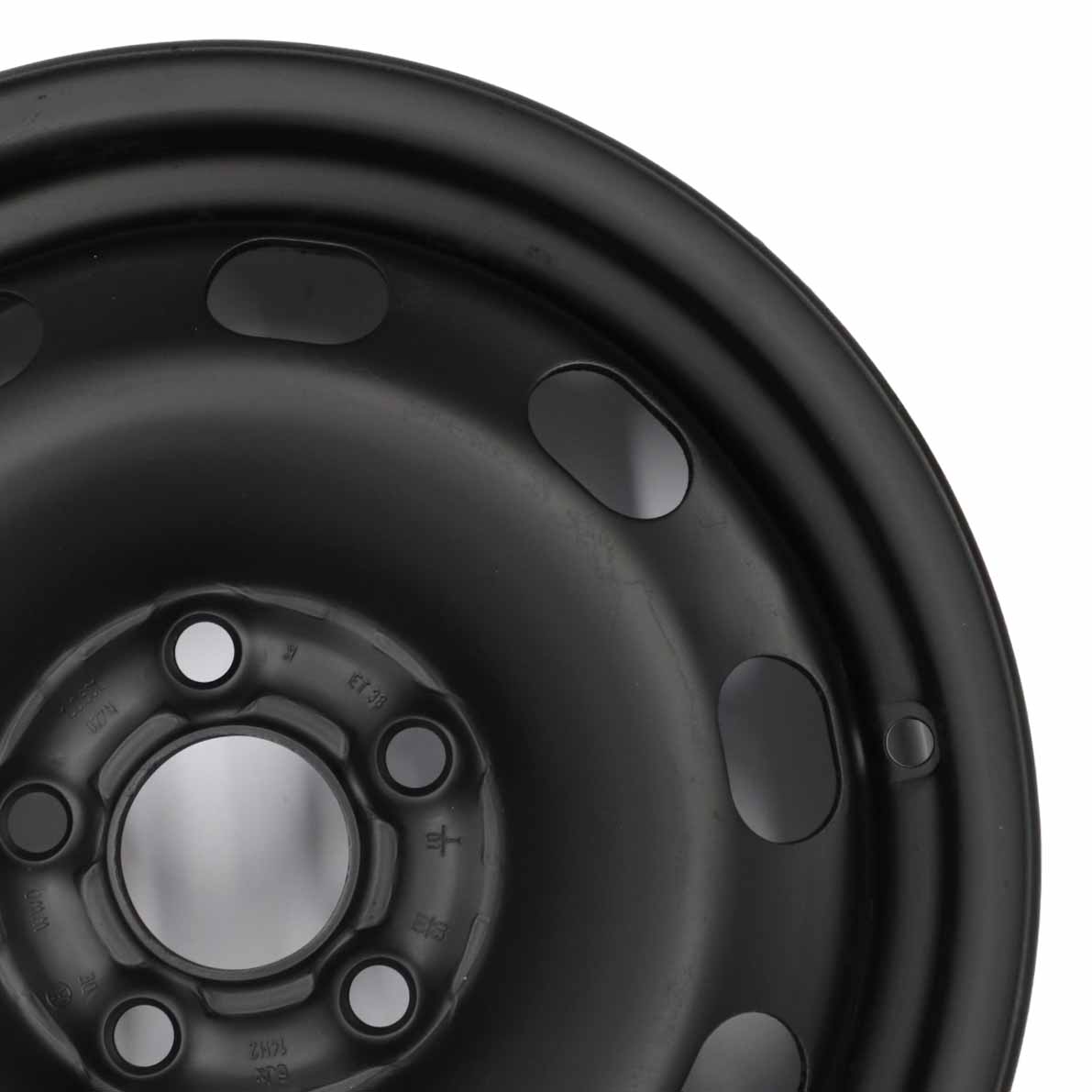 Spare Wheel VW Golf IV Steel Rim Black 14'' 6J ET:38 1J0601027N