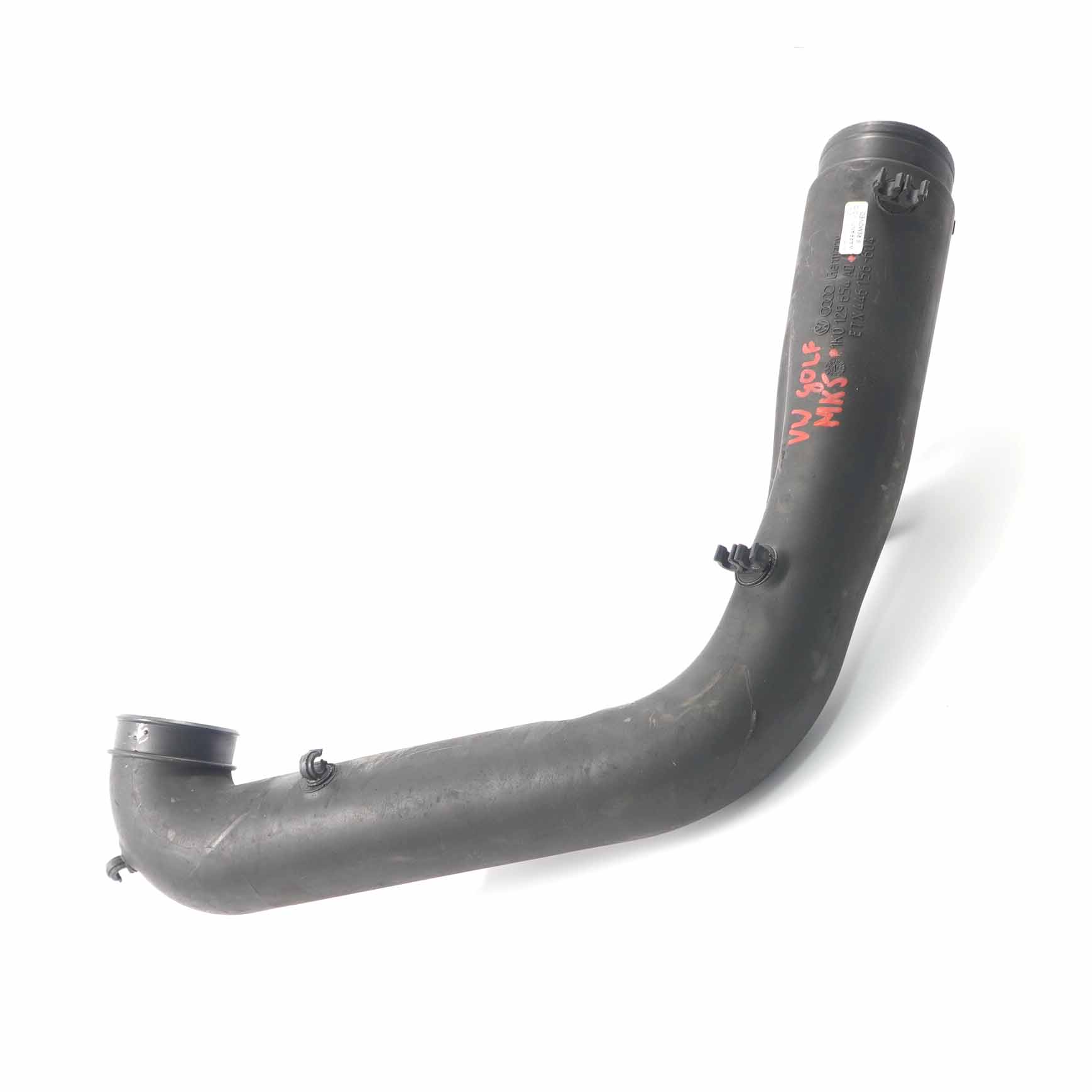 VW Golf MK5 1.9 TDI Charge Pipe Intercooler Pipe Air Intake Hose 1K0129654AD