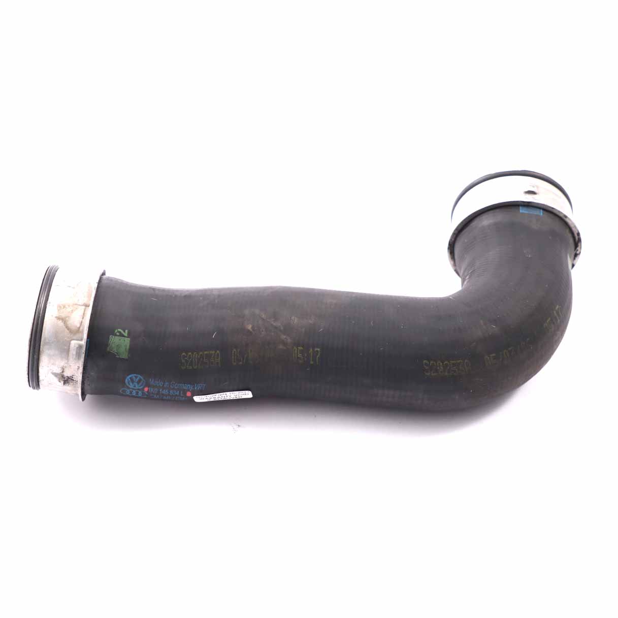 VW Golf MK 5  2.0 TDI Turbo Intercooler Air Intake Pipe Hose Line 1K0145834L