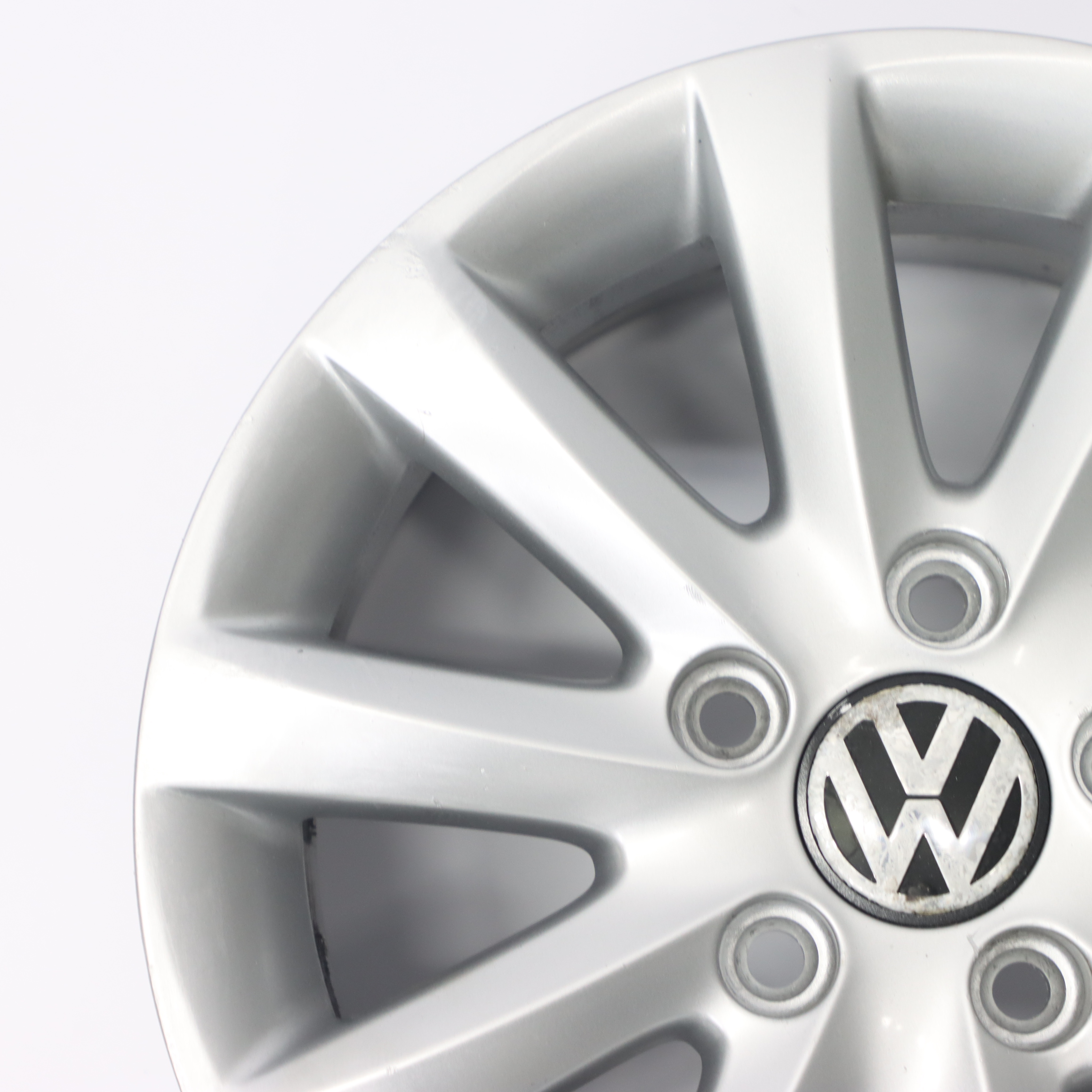 VW Volkswagen Golf 5 Silver Wheel Alloy Rim 15" ET:50 6,5J 1K0601025CA