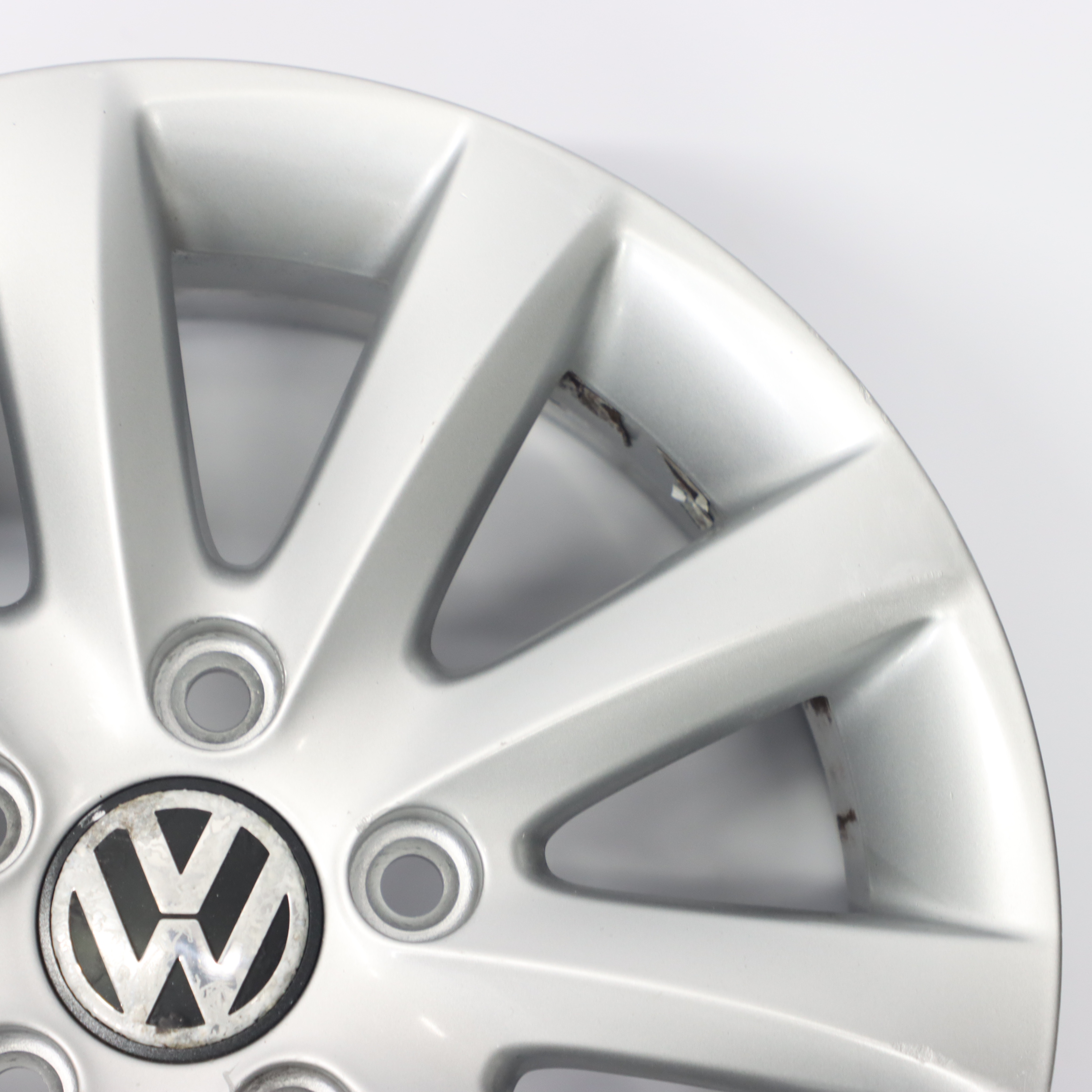 VW Volkswagen Golf 5 Silver Wheel Alloy Rim 15" ET:50 6,5J 1K0601025CA