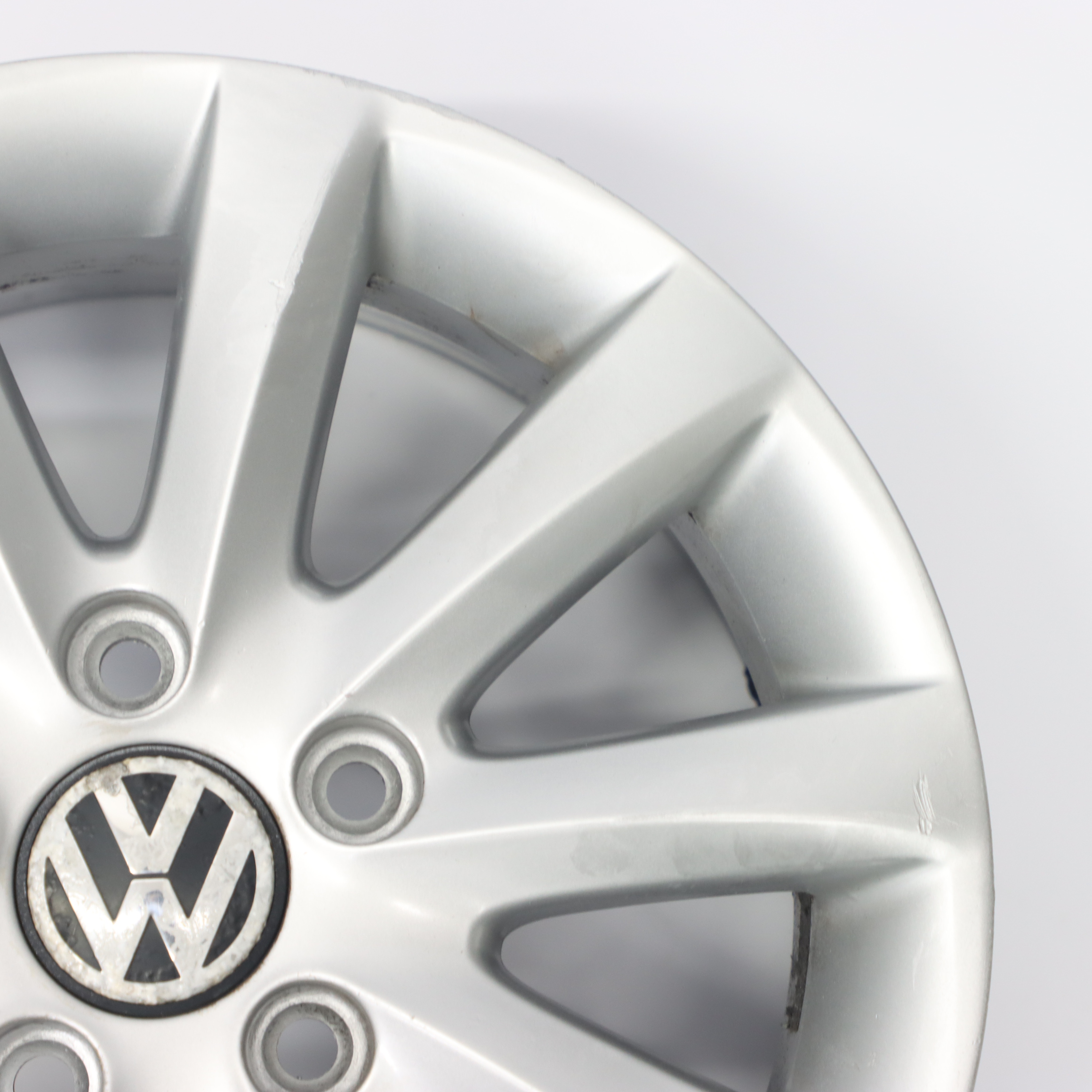 VW Volkswagen Golf 5 Silver Wheel Alloy Rim 15" ET:50 6,5J 1K0601025CA