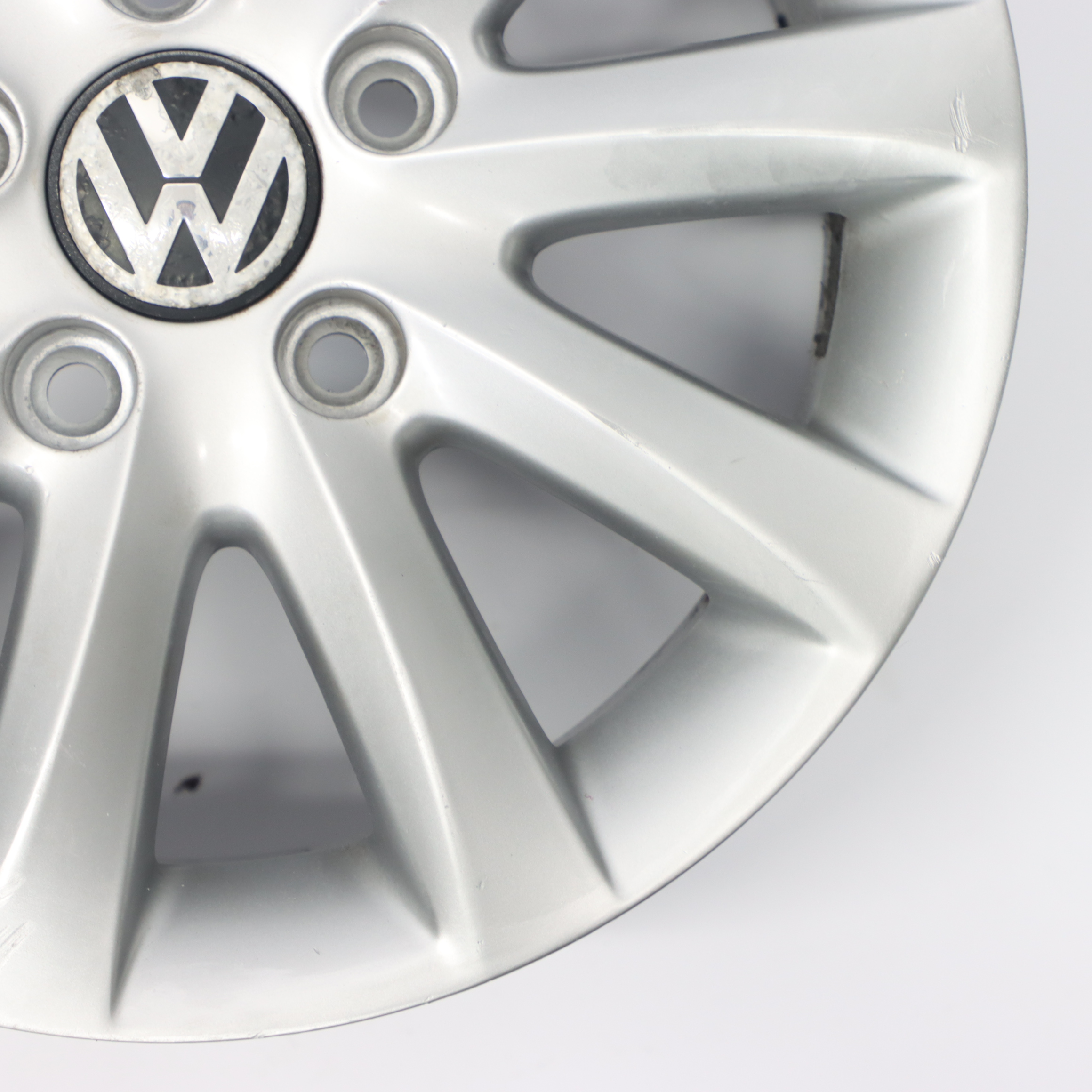 VW Volkswagen Golf 5 Silver Wheel Alloy Rim 15" ET:50 6,5J 1K0601025CA