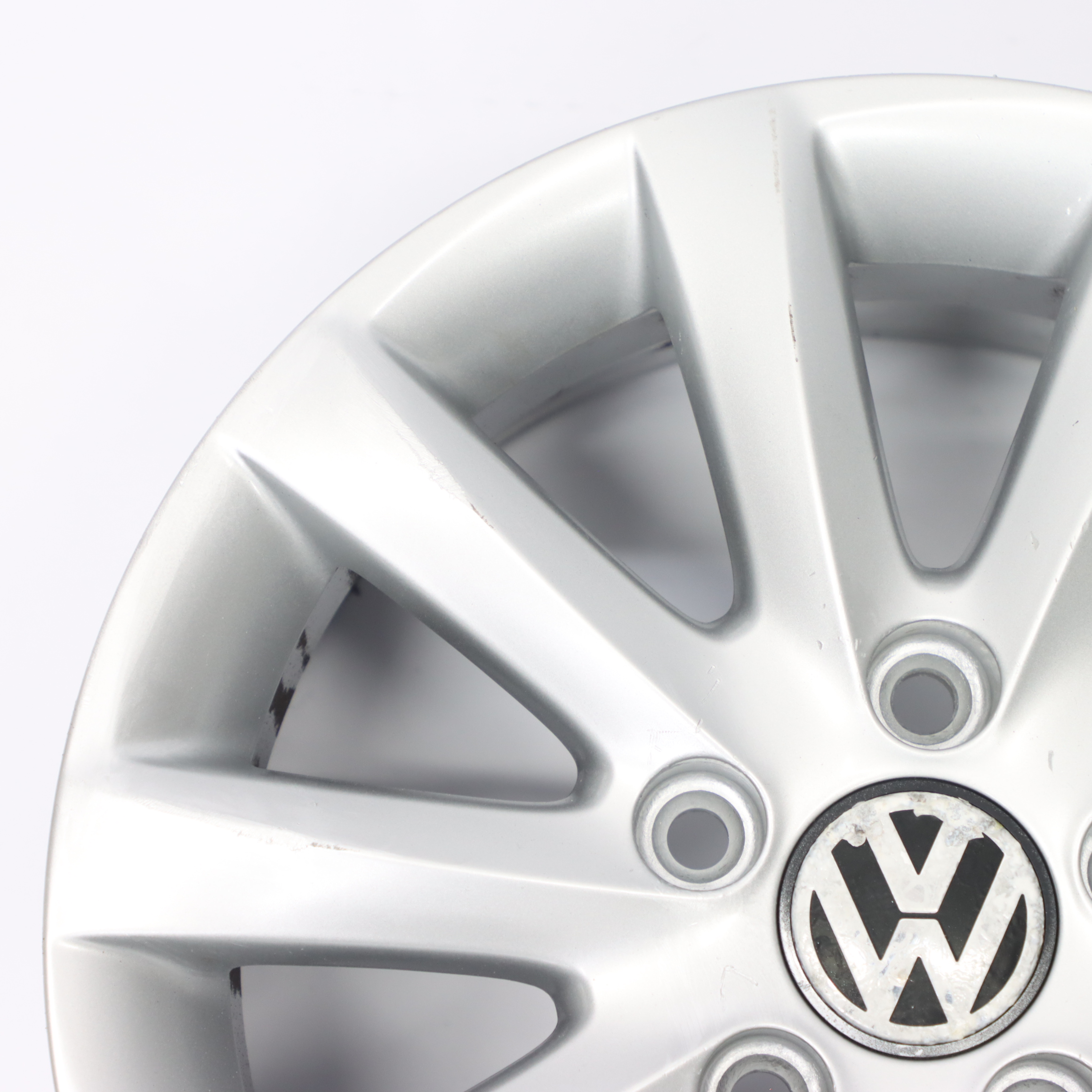 VW Volkswagen Golf 5 Silver Wheel Alloy Rim 15" ET:50 6,5J 1K0601025CA