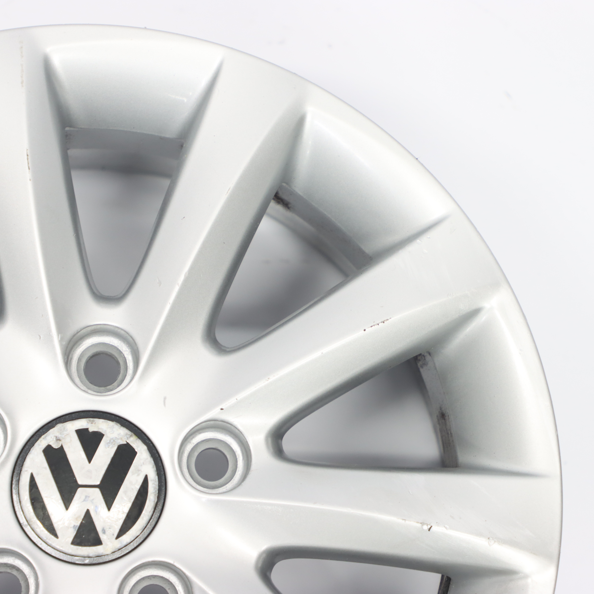 VW Volkswagen Golf 5 Silver Wheel Alloy Rim 15" ET:50 6,5J 1K0601025CA