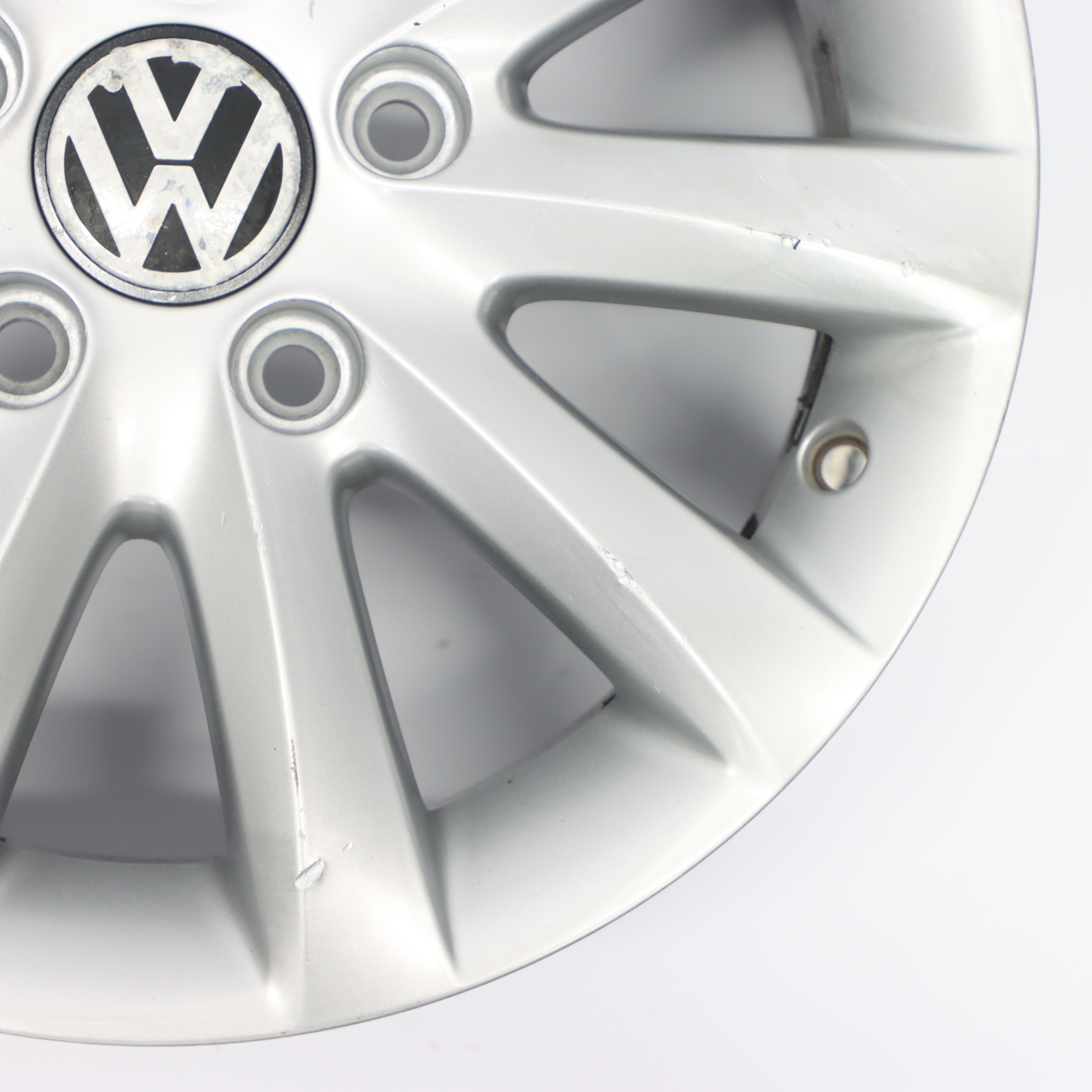 VW Volkswagen Golf 5 Silver Wheel Alloy Rim 15" ET:50 6,5J 1K0601025CA