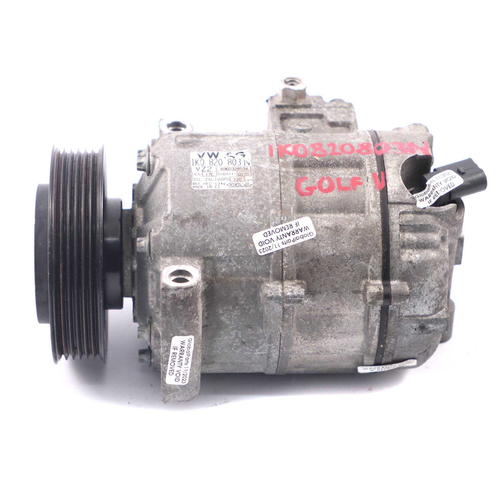 VW Volkswagen Golf 5 Air Con Conditioning Compressor A/C Pump 1K0820803N