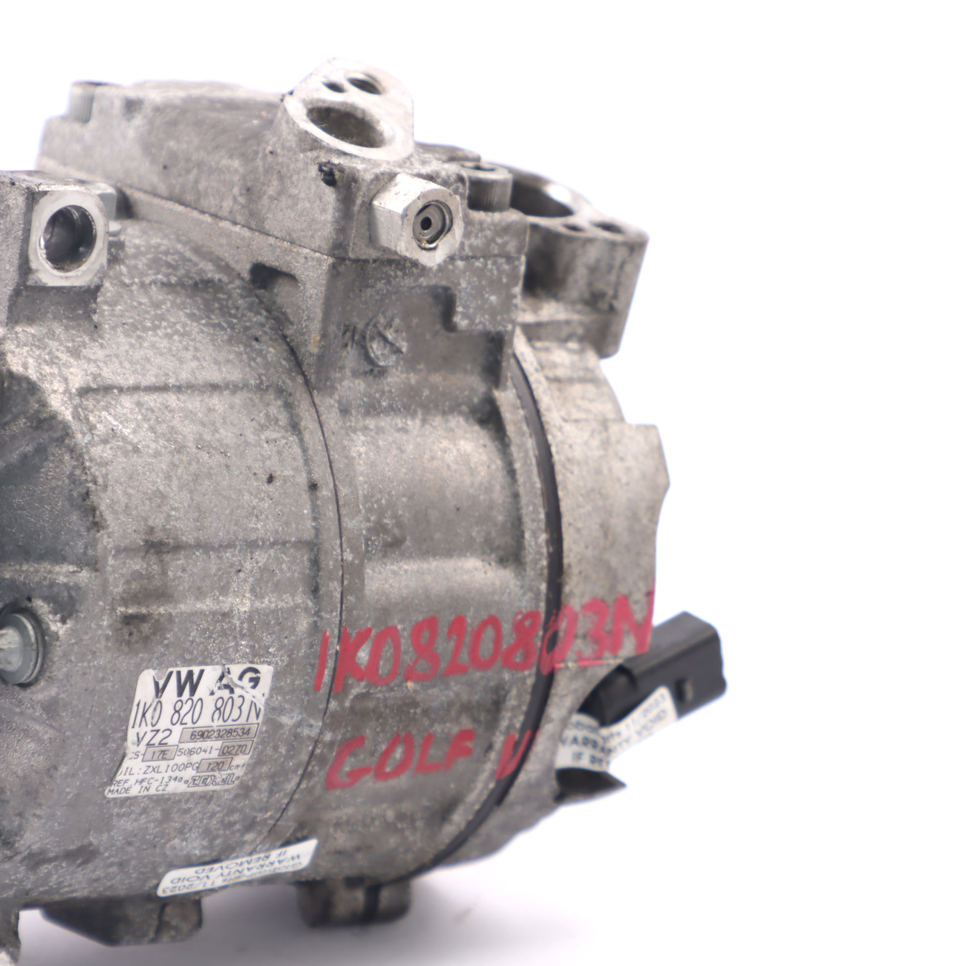 VW Volkswagen Golf 5 Air Con Conditioning Compressor A/C Pump 1K0820803N