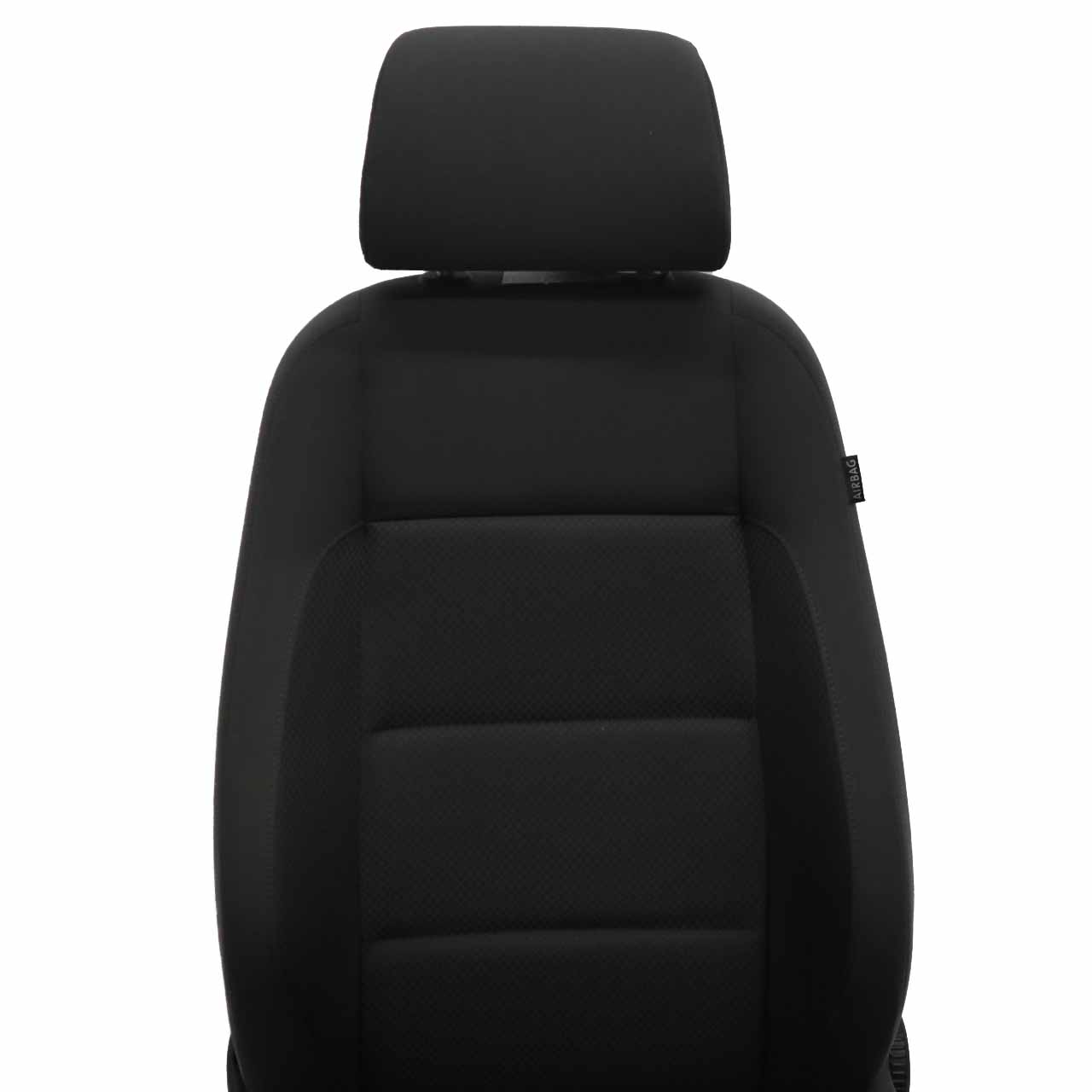 Front Seat Volkswagen Golf 5 Left N/S Cloth Fabric Black 1K4881805QL