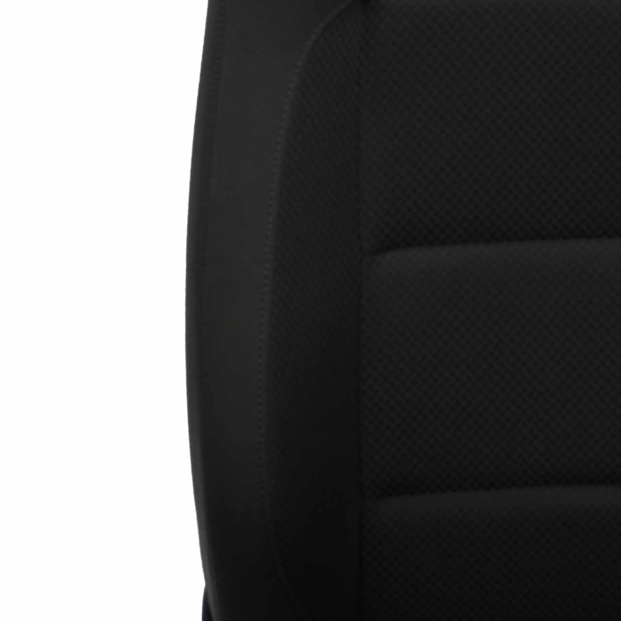 Front Seat Volkswagen Golf 5 Left N/S Cloth Fabric Black 1K4881805QL