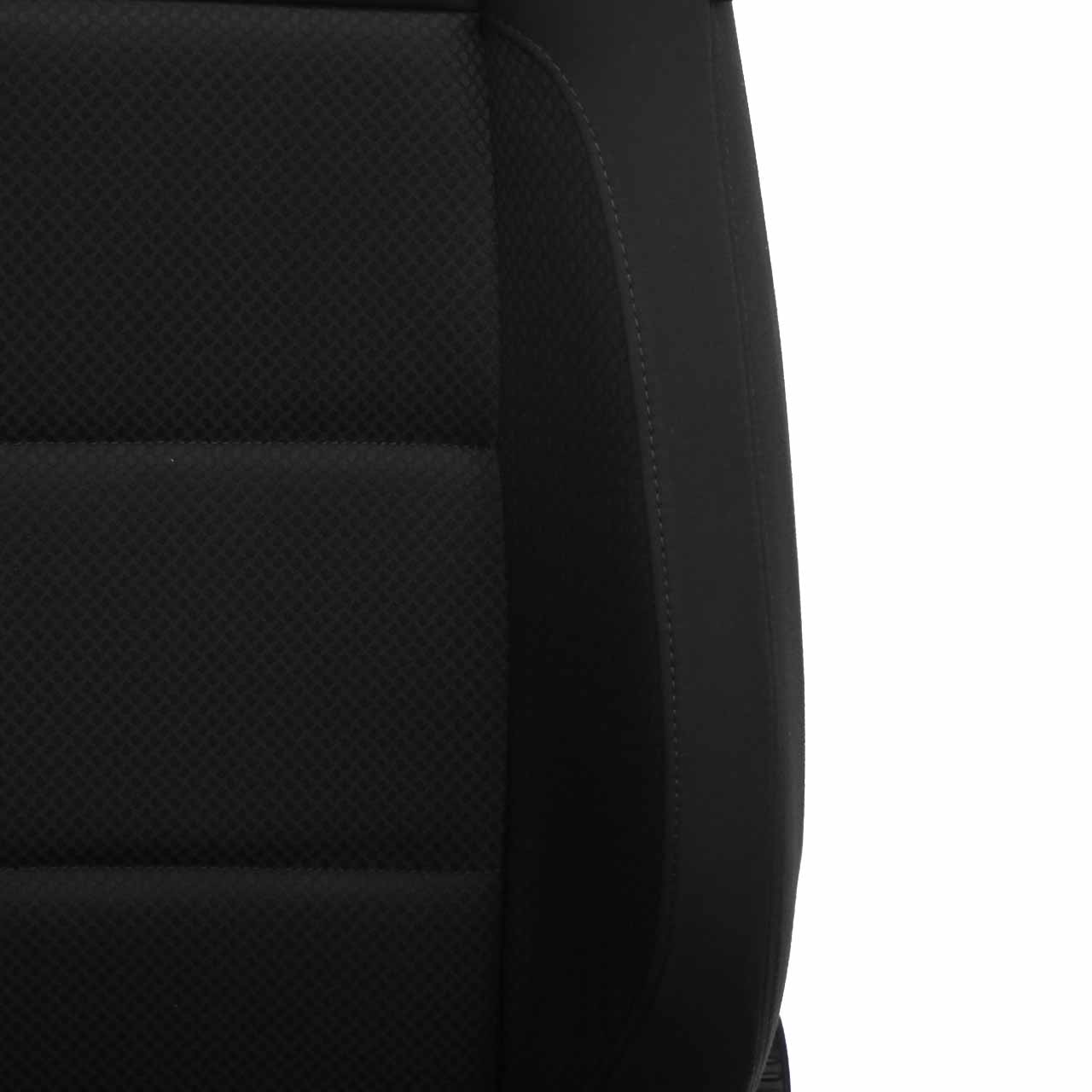 Front Seat Volkswagen Golf 5 Left N/S Cloth Fabric Black 1K4881805QL