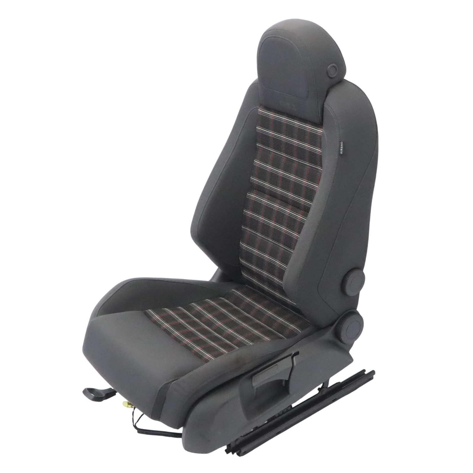 VW Volkswagen Golf 5 5D Front Sport Seat GTI Left N/S Cloth Antracite