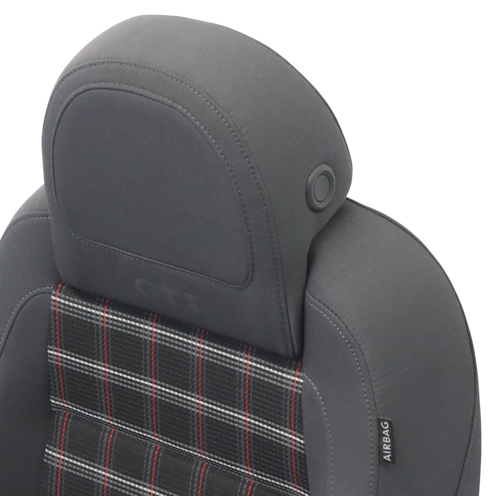 VW Volkswagen Golf 5 5D Front Sport Seat GTI Left N/S Cloth Antracite