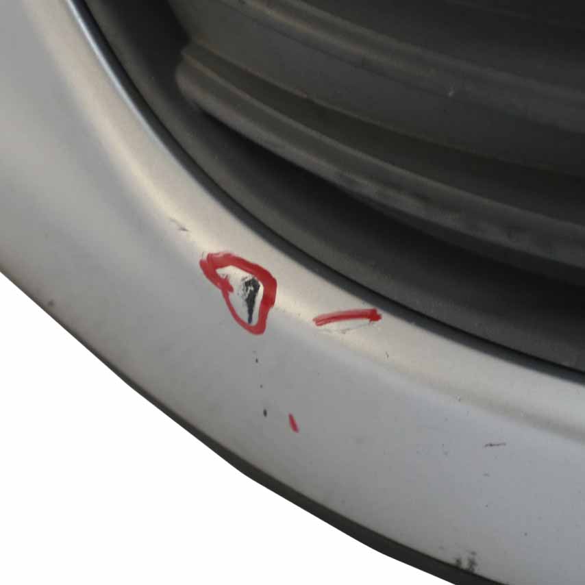 Volkswagen VW Touran 1T Bumper Front Trim Cover Reflex Silver Metallic - LA7W