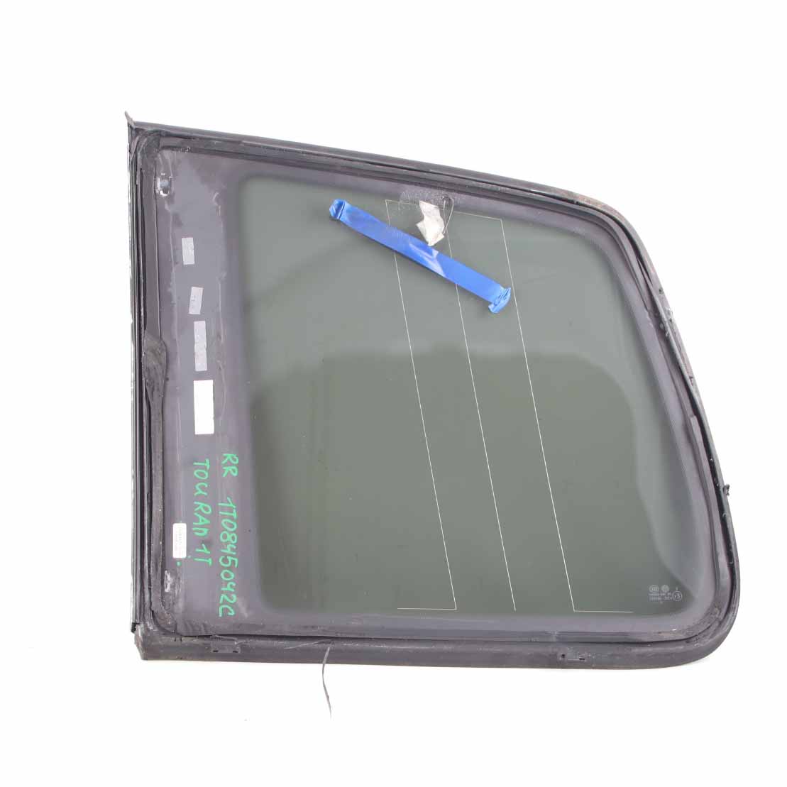 Volkswagen Touran 1T Quarter Window Rear Right Side O/S Triangle Glass AS3