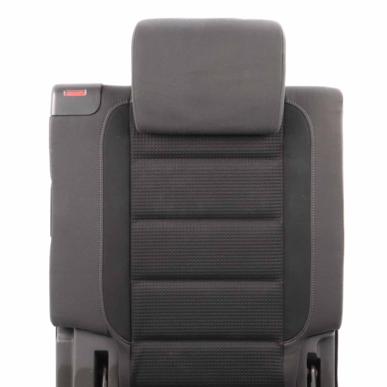 Volkswagen VW Touran MK1 3nd Row Right O/S Seat Cloth Black Grey Fabric