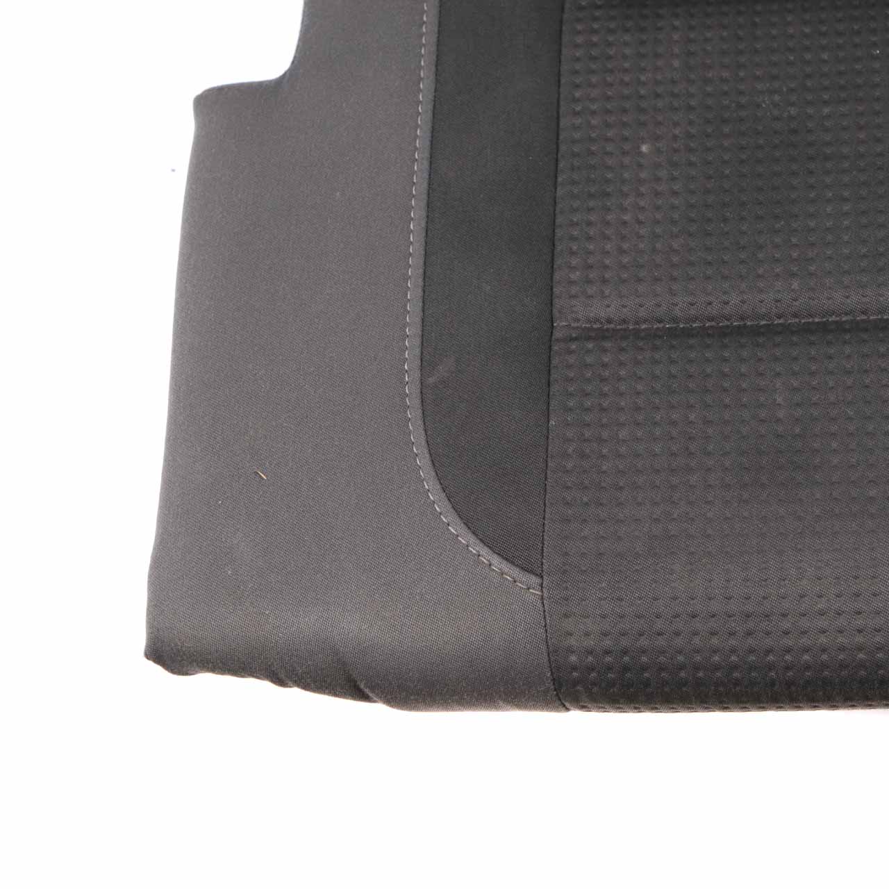 Volkswagen VW Touran MK1 3nd Row Right O/S Seat Cloth Black Grey Fabric