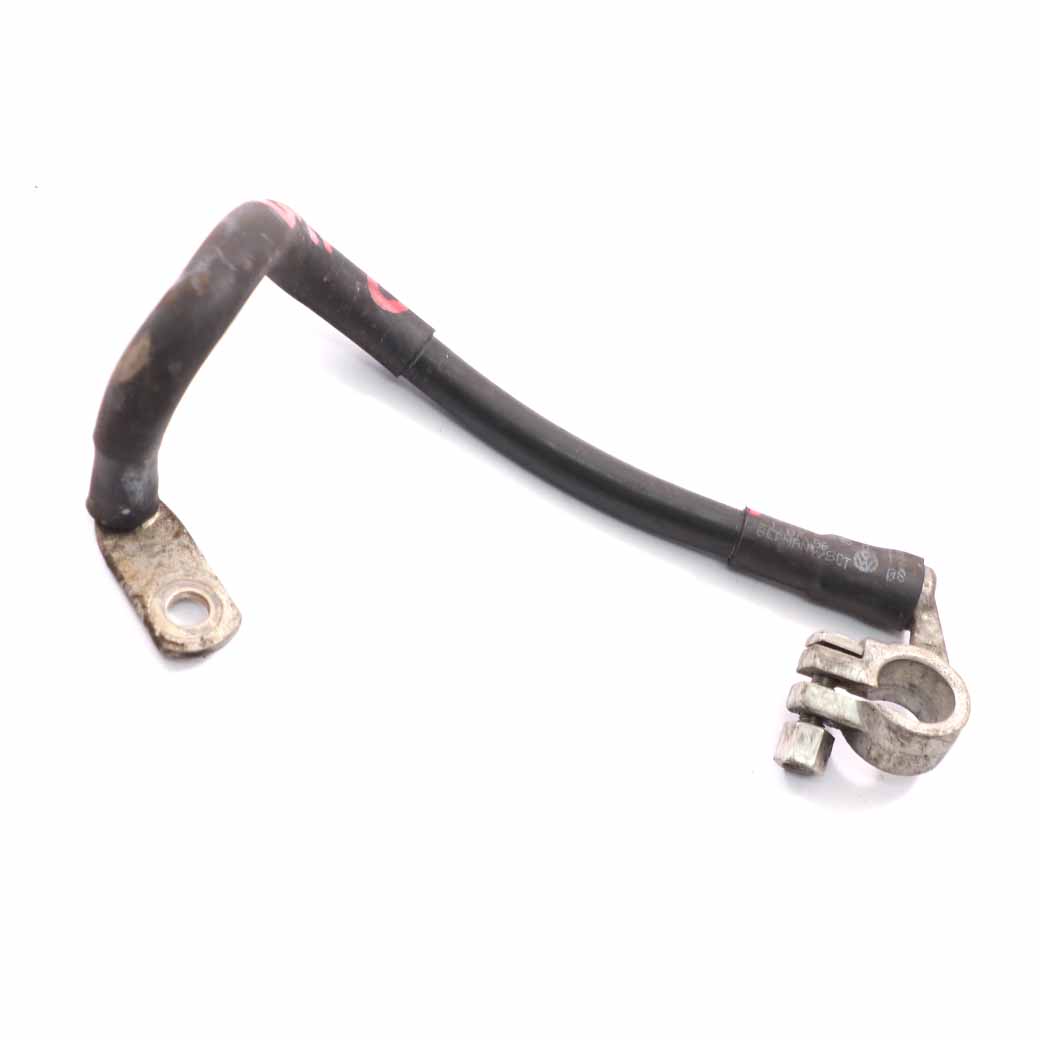 VW Golf MK5 6 Audi A3 8P Negative Battery Terminal Cable 1T0971235A