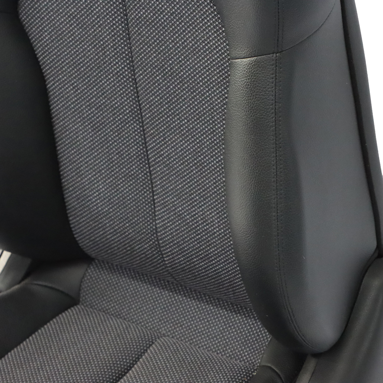 Mercedes CLK C209 Front Seat Left N/S Interior Cloth Fabric Leather Black