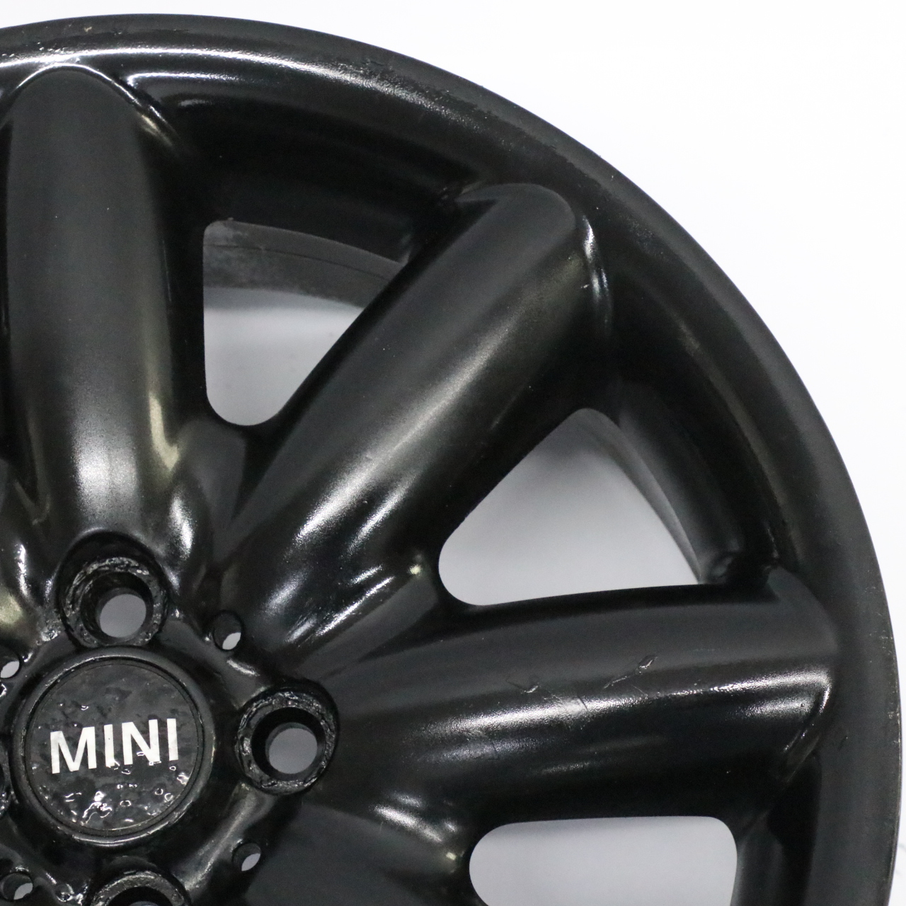 Mini Cooper R50 R53 R55 R56 R57 Black Wheel Alloy Rim 17" ET:48 7J S-Spoke 85