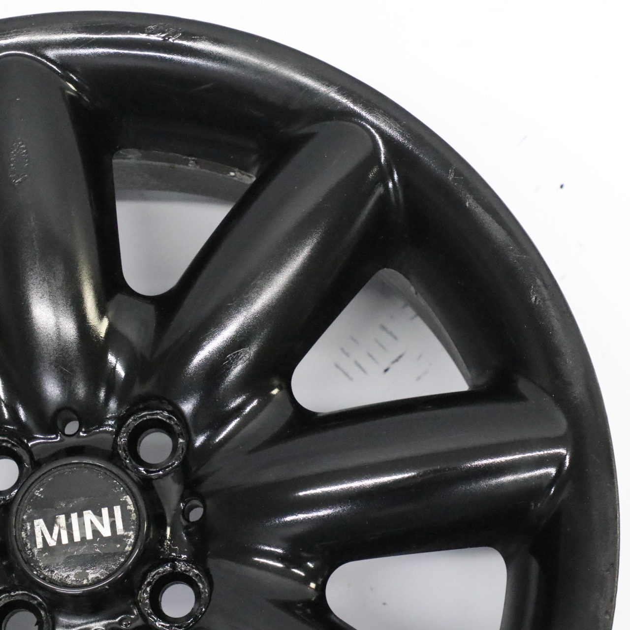 Mini Cooper R50 R53 R55 R56 R57 Black Wheel Alloy Rim 17" ET:48 7J S-Spoke 85