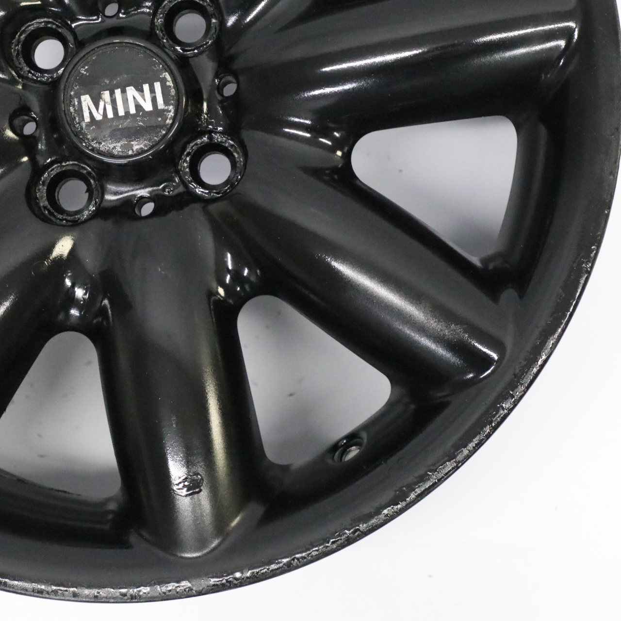 Mini Cooper R50 R53 R55 R56 R57 Black Wheel Alloy Rim 17" ET:48 7J S-Spoke 85