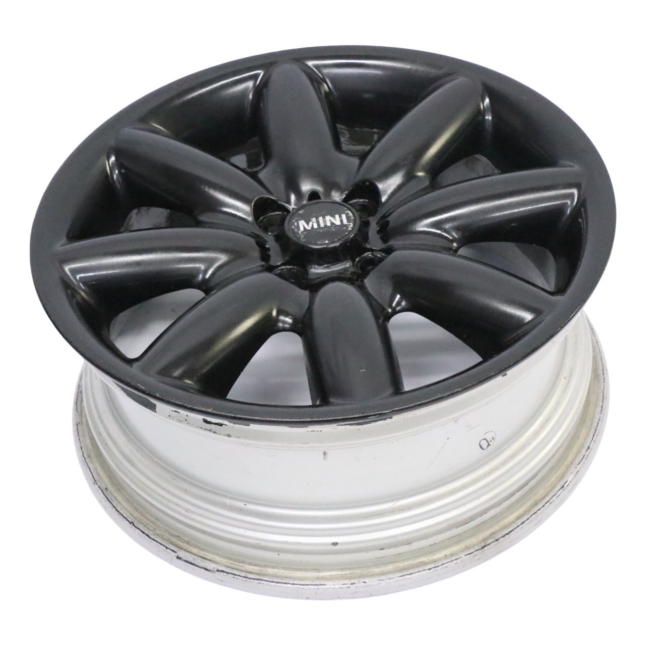 Mini Cooper R50 R53 R55 R56 R57 Black Wheel Alloy Rim 17" ET:48 7J S-Spoke 85