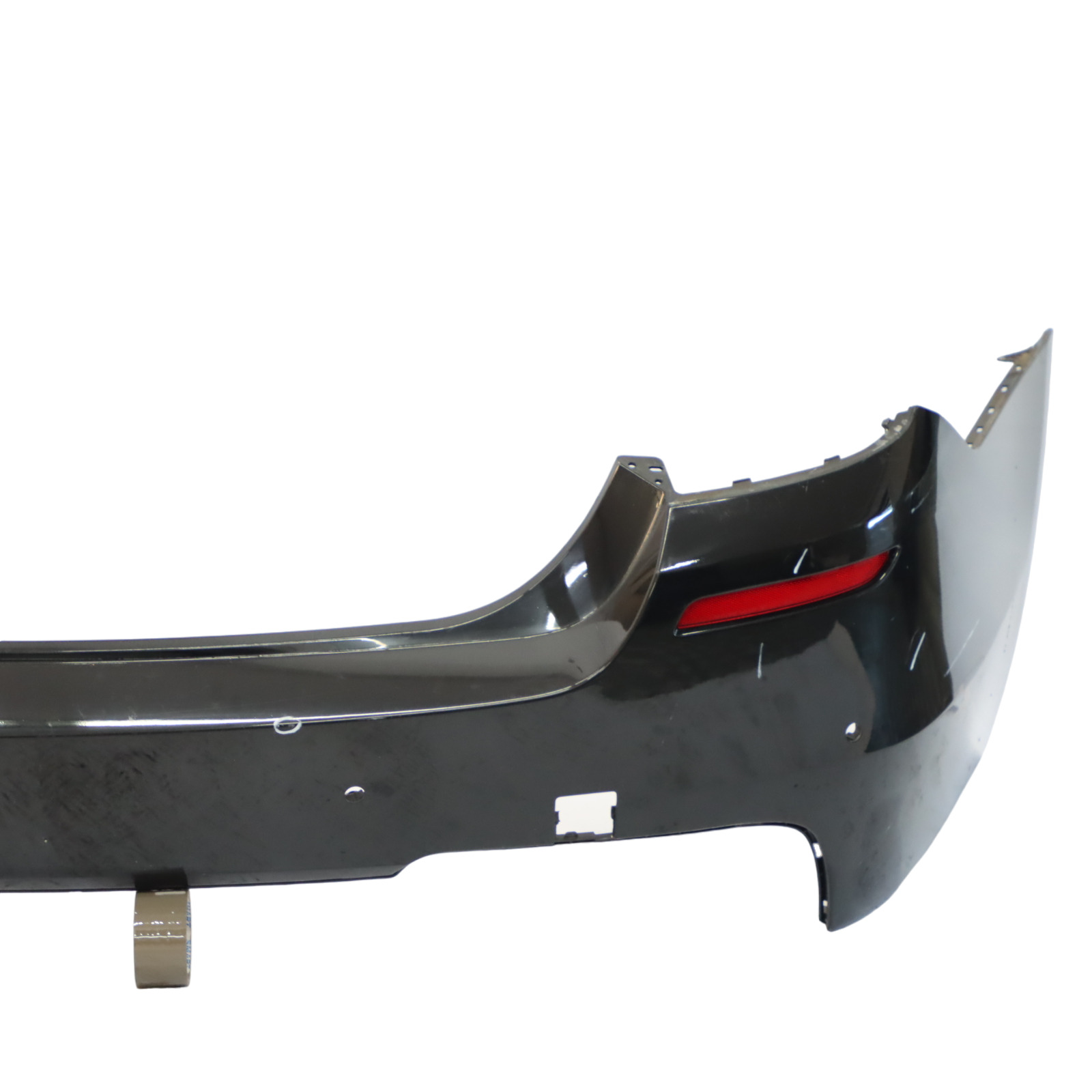 BMW F10 Rear Bumper Panel M Sport PDC Covering Schwarz 2 Black - 668