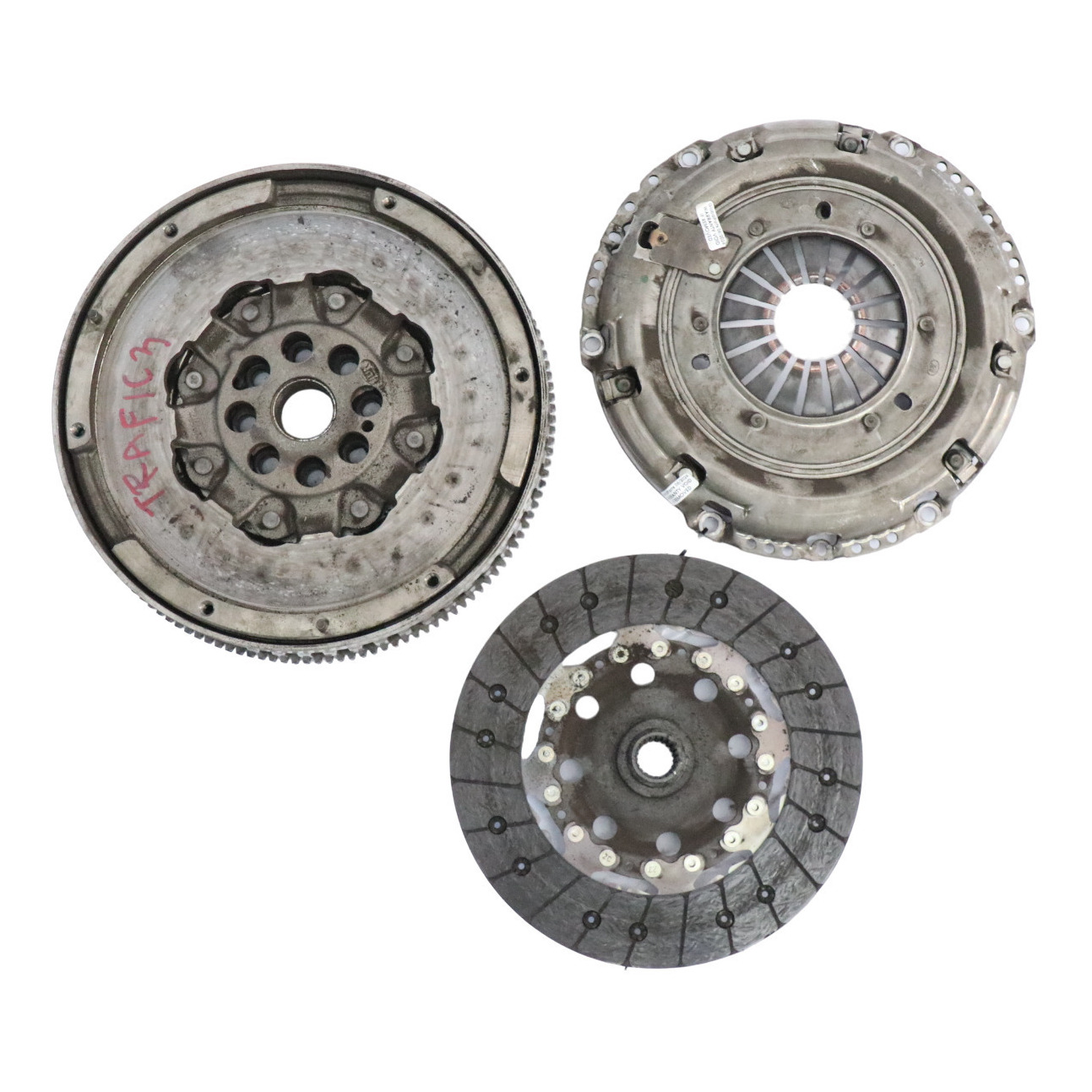 Renault Trafic III Dual Twin Mass Flywheel Clutch Kit 1.6 DCI 302052965R