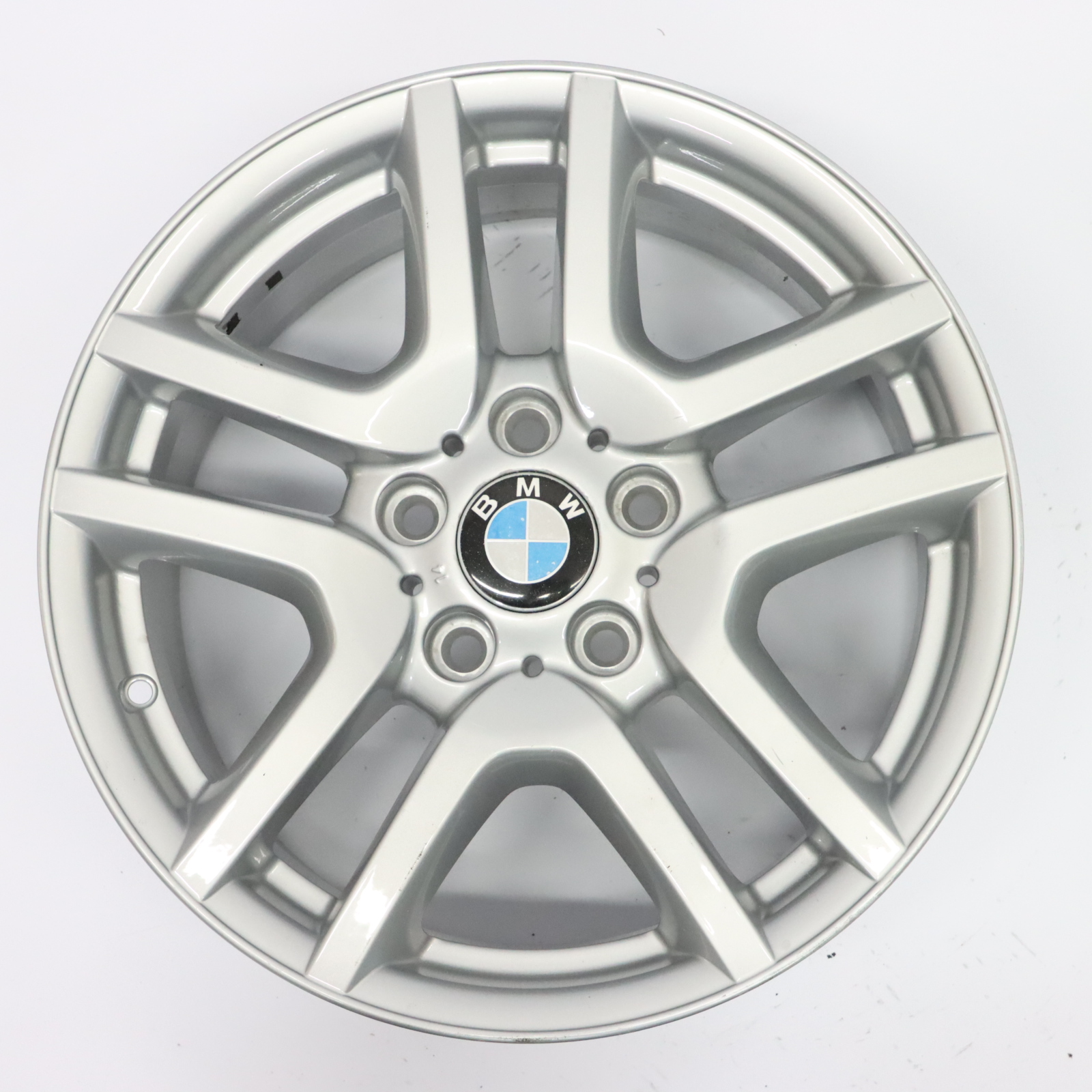 BMW X5 E53 Silver Light Alloy Wheel Rim V spoke 130 17" 7,5J ET:40 6761929