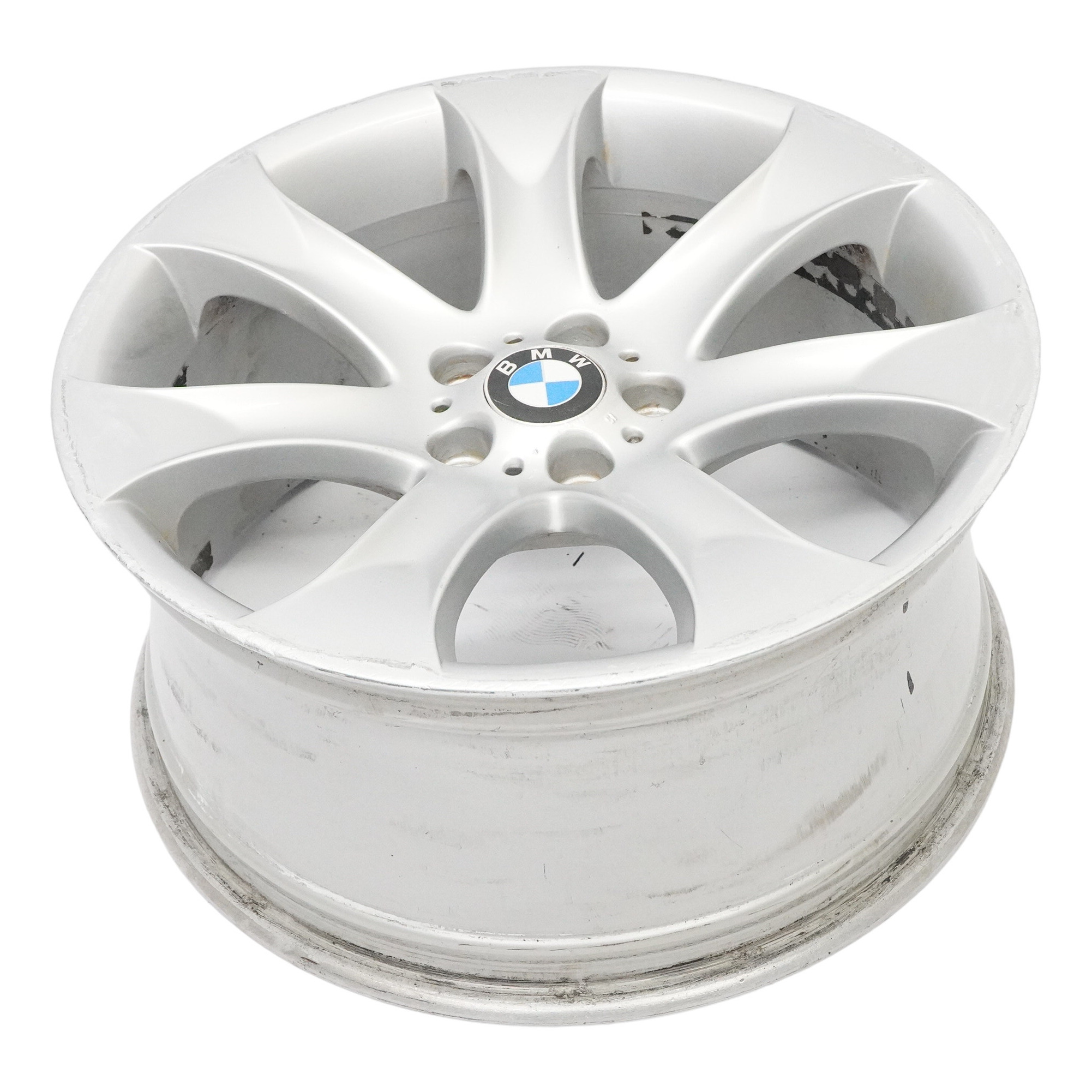 BMW X5 E53 Front Silver Alloy Wheel Rim 20" ET:45 9,5J V-Spoke 168 6766068