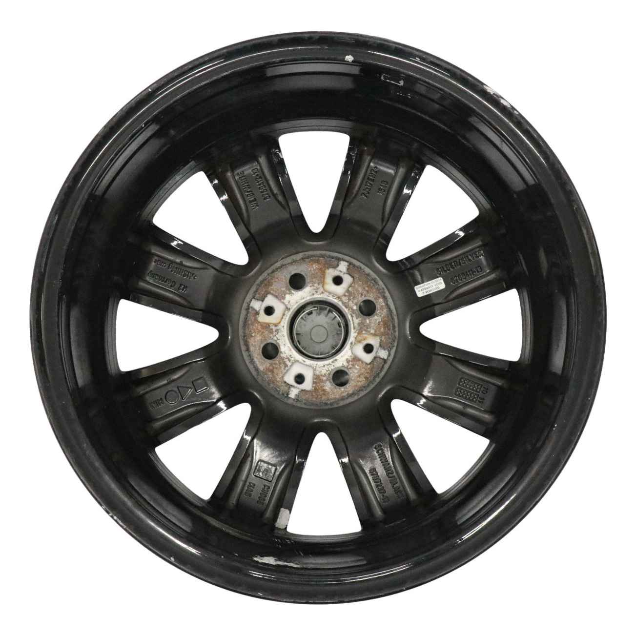 Mini Cooper R50 R55 R56 R57 Black Wheel Alloy Rim 17" 7J ET:48 Crown Spoke 104