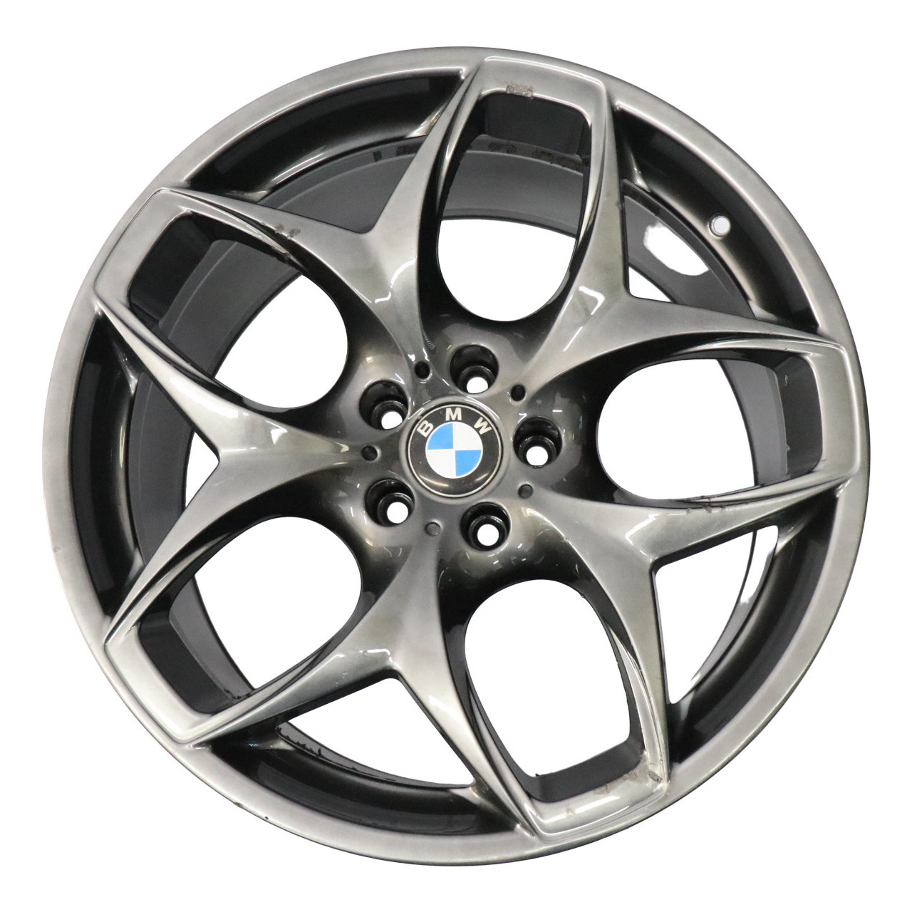 BMW X5 E70 Rear Ferric Grey Wheel Alloy Rim 21" Double Spoke 215 11,5J 6772253