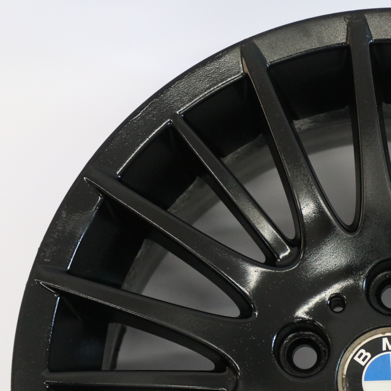 BMW E90 E91 E92 E93 Black Wheel Alloy Rim 17" Spider Spoke 160 ET:34 8J 6775598