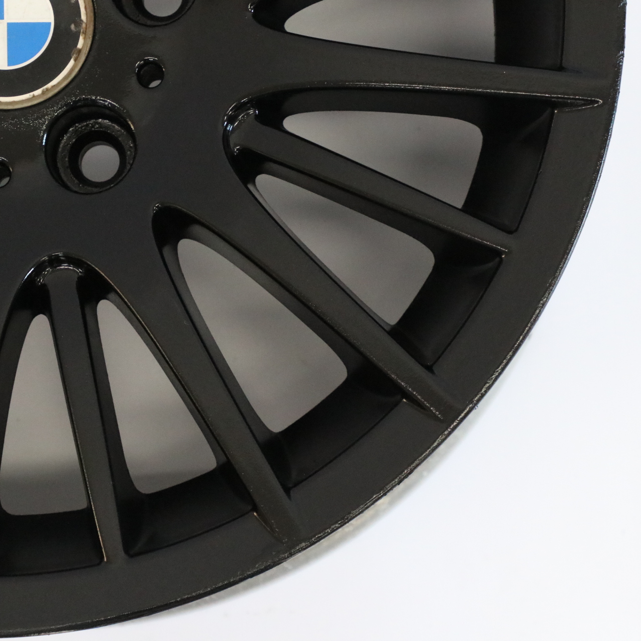 BMW E90 E91 E92 E93 Black Wheel Alloy Rim 17" Spider Spoke 160 ET:34 8J 6775598