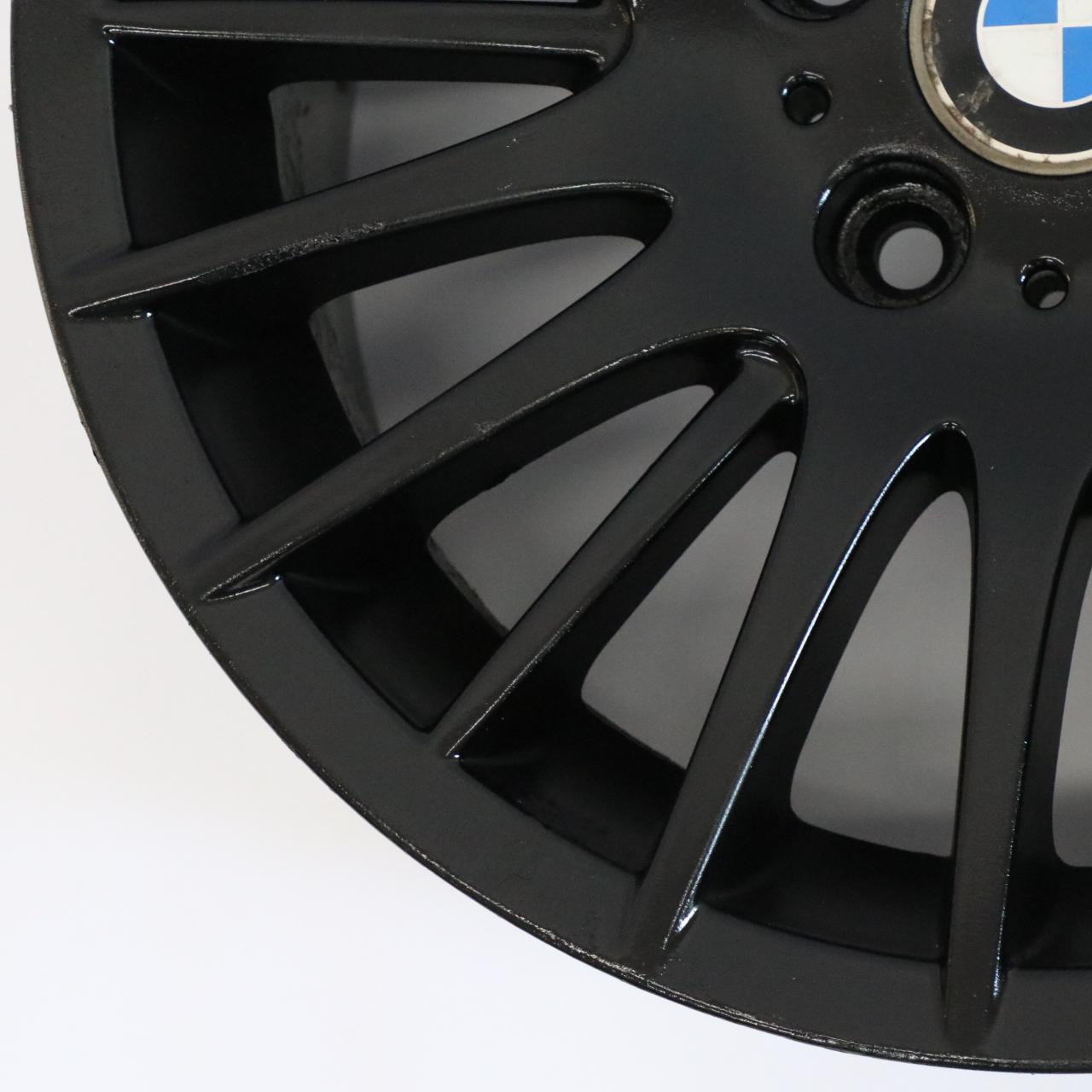 BMW E90 E91 E92 E93 Black Wheel Alloy Rim 17" Spider Spoke 160 ET:34 8J 6775598