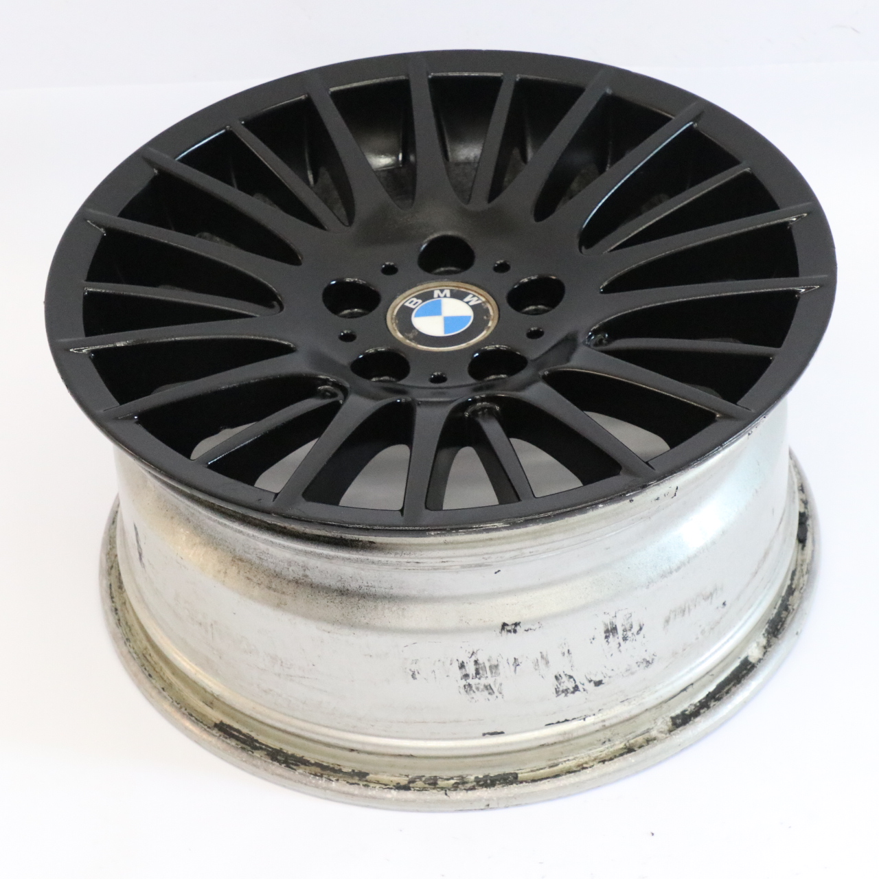 BMW E90 E91 E92 E93 Black Wheel Alloy Rim 17" Spider Spoke 160 ET:34 8J 6775598