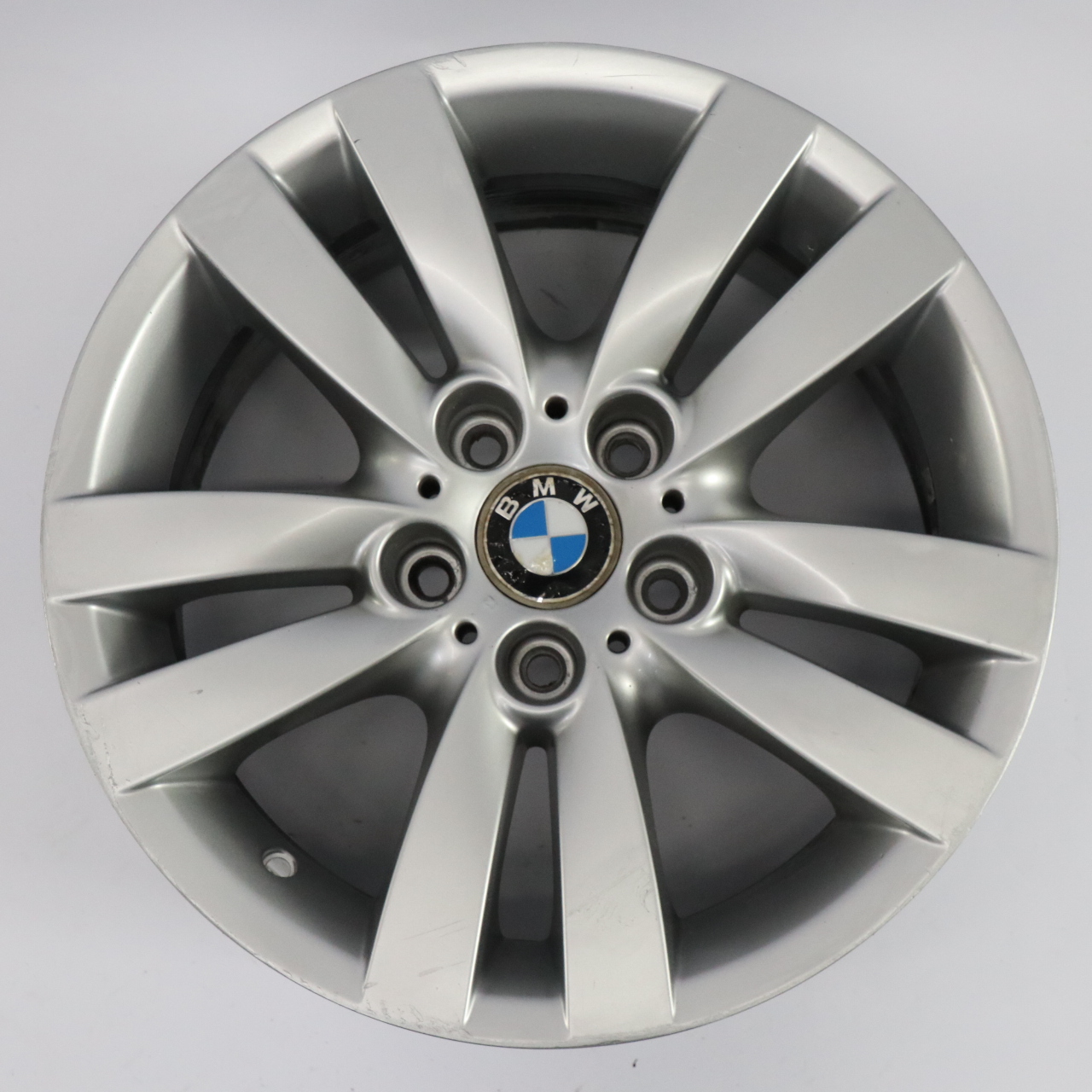 BMW E90 E91 E92 E93 Silver Alloy Wheel Rim 17" Double Spoke 161 ET:34 8J