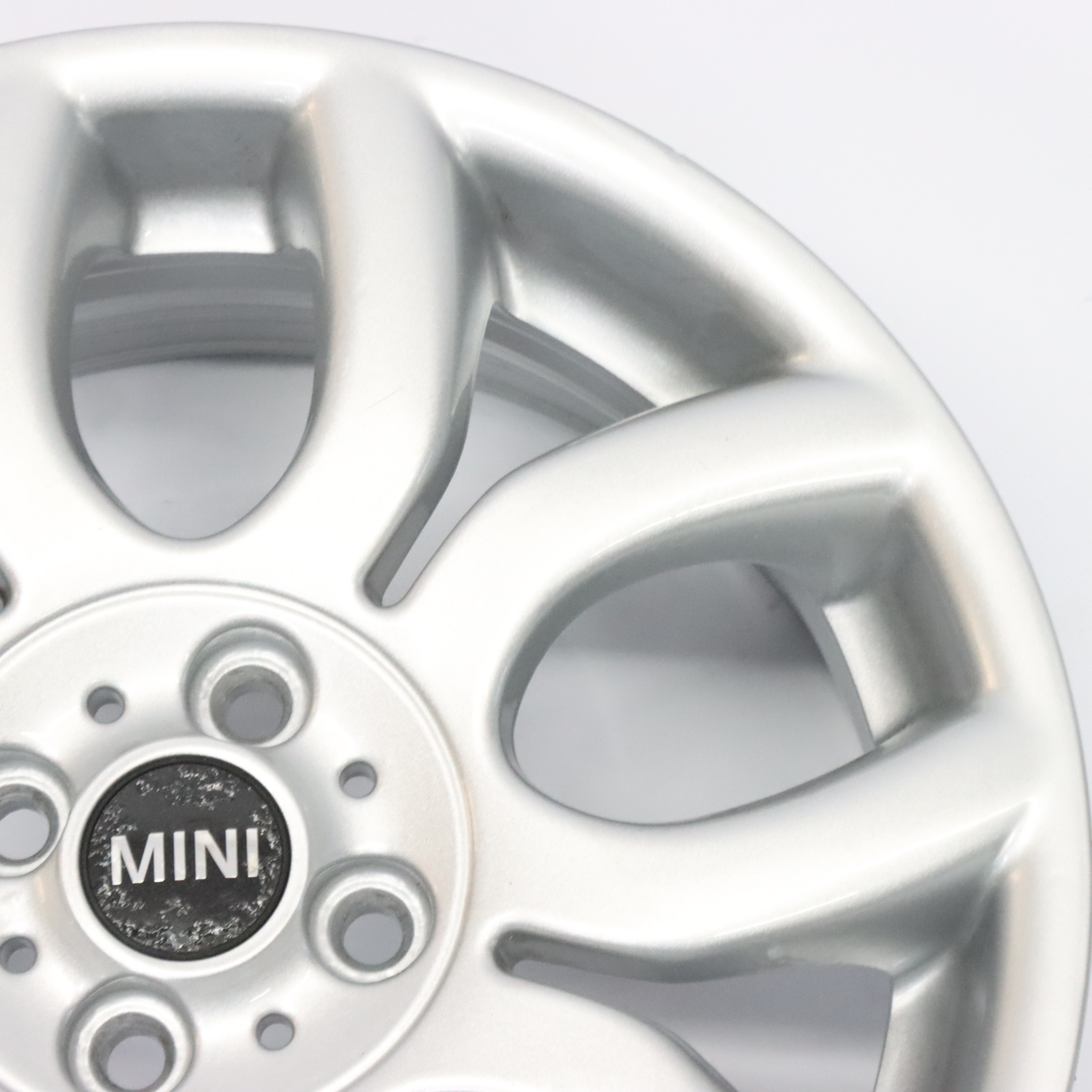 Mini Cooper One R50 R55 R56 R57 Silver Wheel Alloy Rim 17" 7J Flame Spoke 97