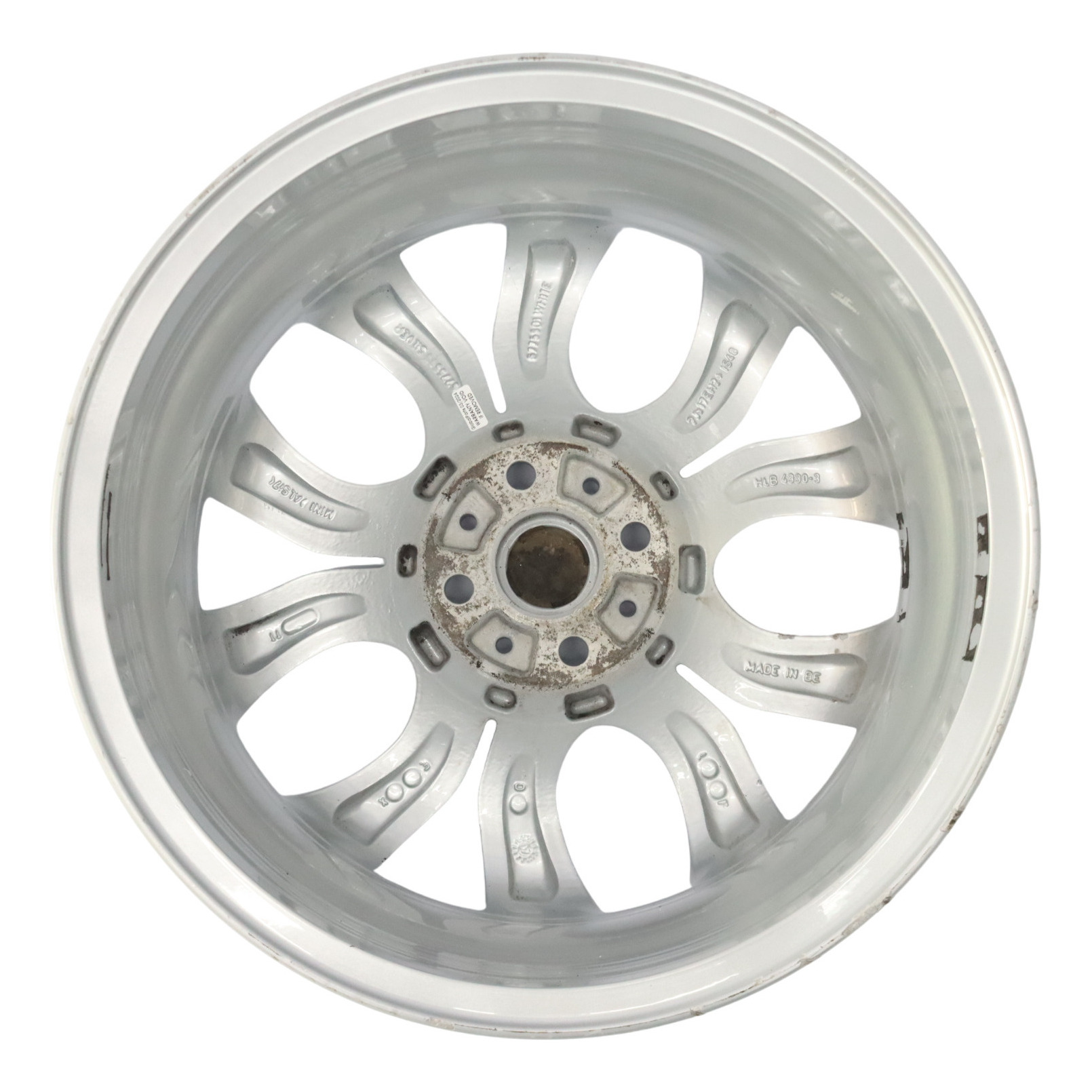 Mini Cooper One R50 R55 R56 R57 Silver Wheel Alloy Rim 17" 7J Flame Spoke 97