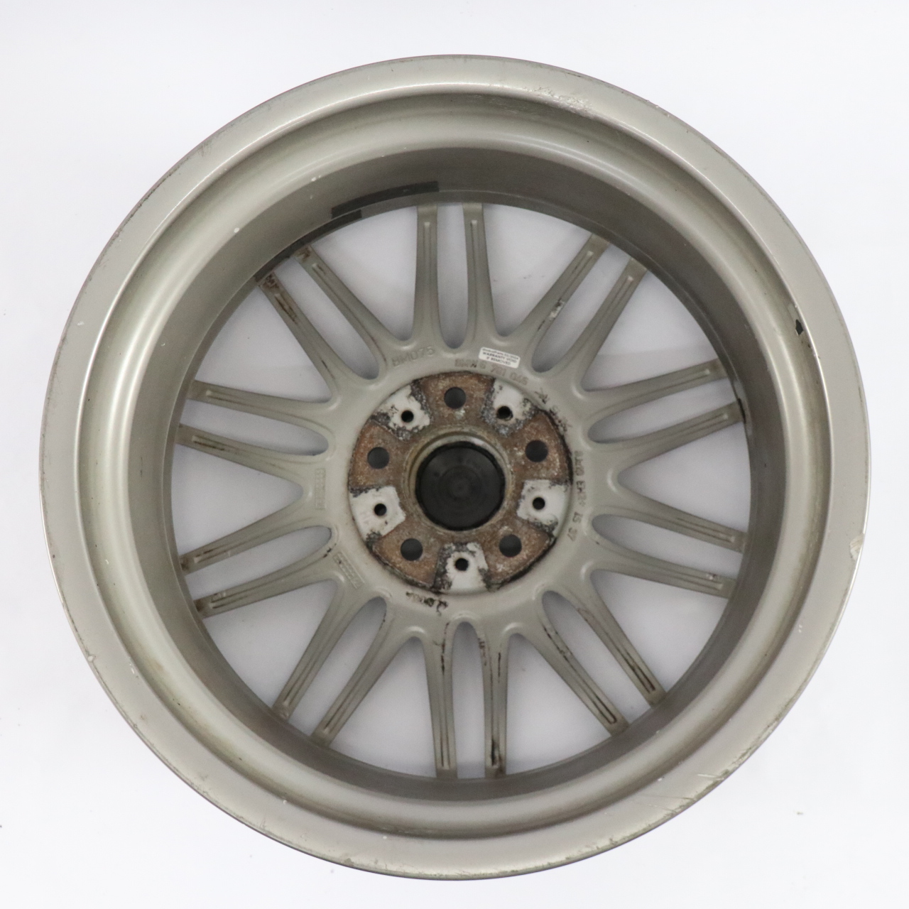 BMW E90 E91 Grey Front Wheel Alloy Rim 19" Double Spoke 269 8J ET:37 6781046