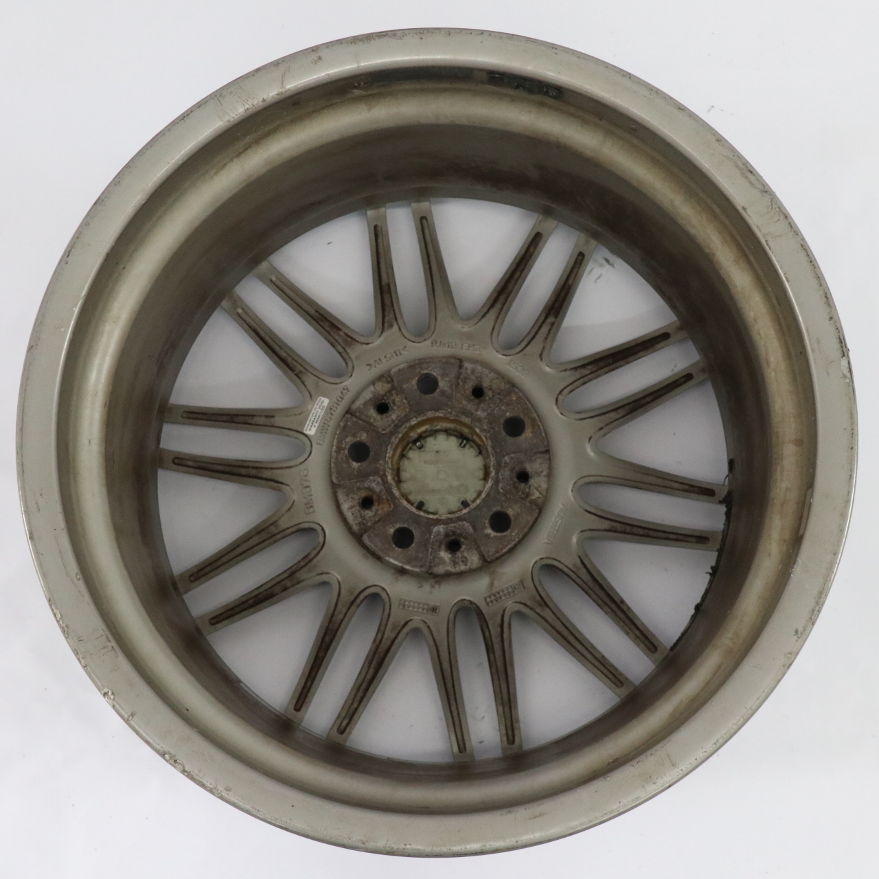 BMW E90 E91 Grey Rear Wheel Alloy Rim 19" Double Spoke 269 9J ET:39 6781047