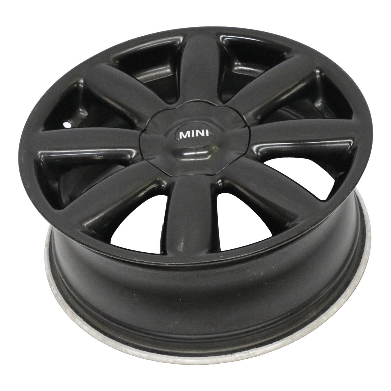 Mini Cooper R50 R55 R56 R57 Black Wheel Alloy Rim 17" 7J Crown Spoke 104