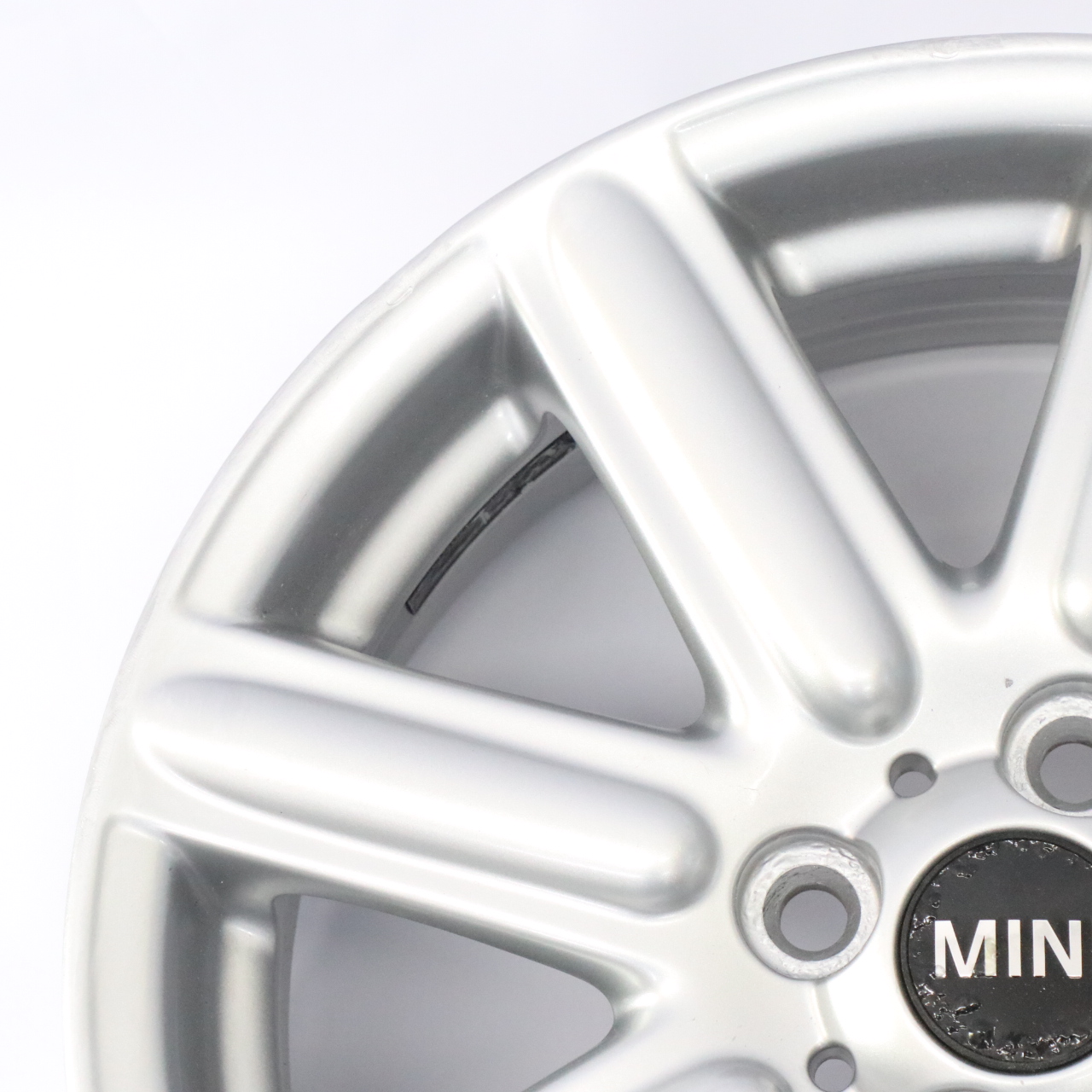 Mini Cooper R55 R56 Silver Wheel Alloy Rim 16" 6,5J ET:48 Rib Spoke 115 6791941