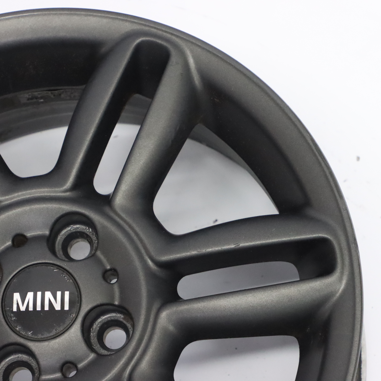 Mini R55 R56 R57 Black Wheel Alloy Rim 16" 6,5J ET:48 Twin Spoke 119 6793404