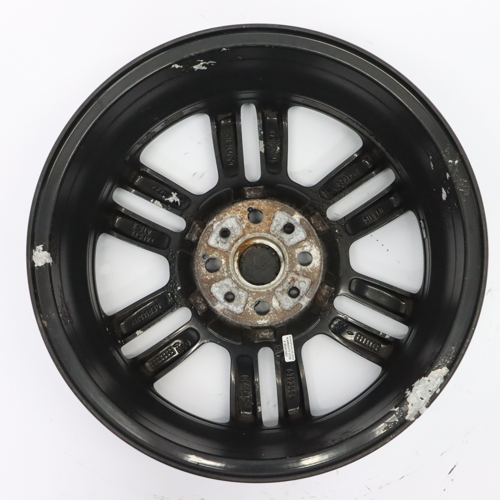 Mini R55 R56 R57 Black Wheel Alloy Rim 16" 6,5J ET:48 Twin Spoke 119 6793404